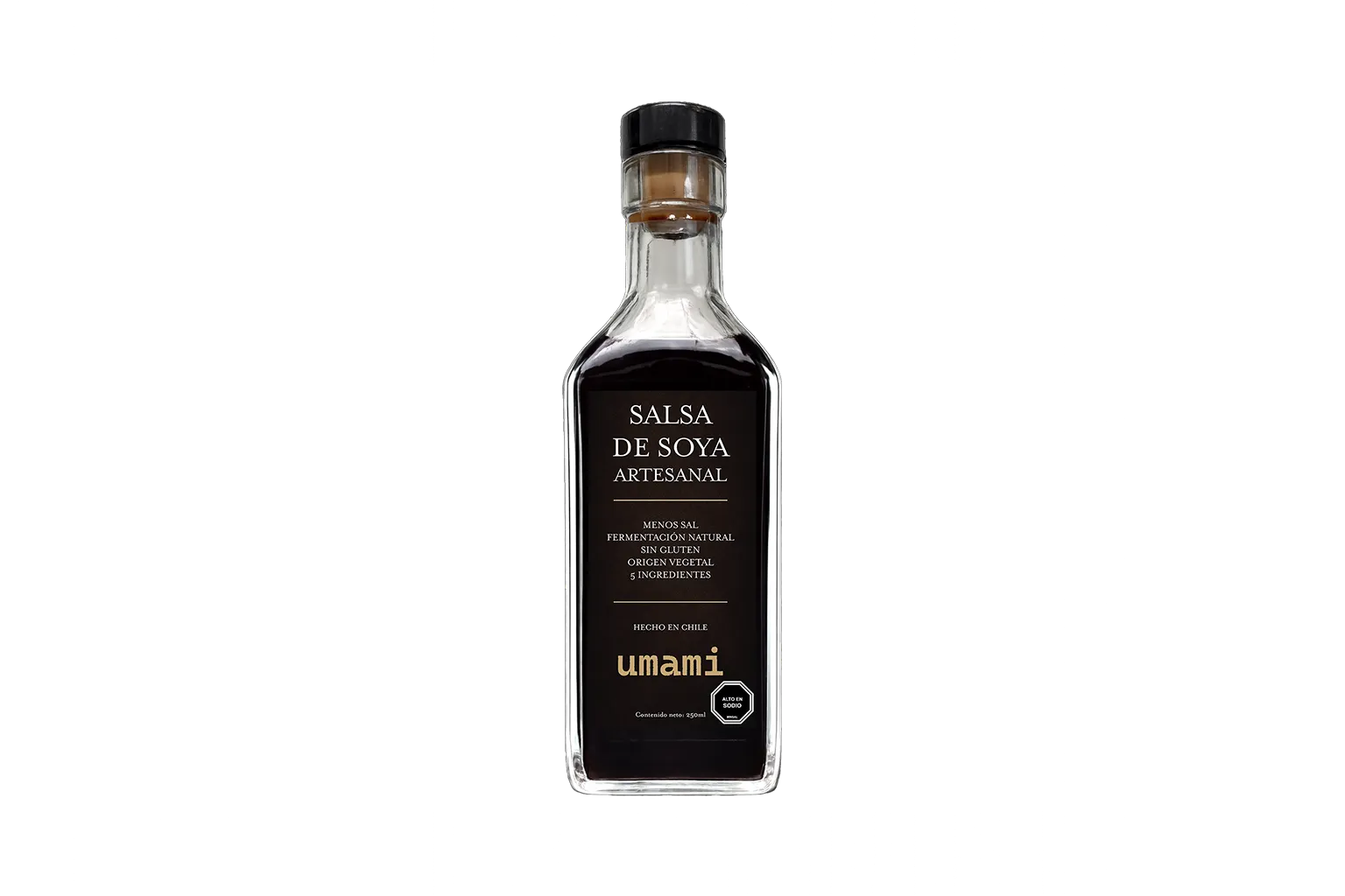 Salsa de Soya Artesanal — Fermentación Tradicional con Sal de Cahuil