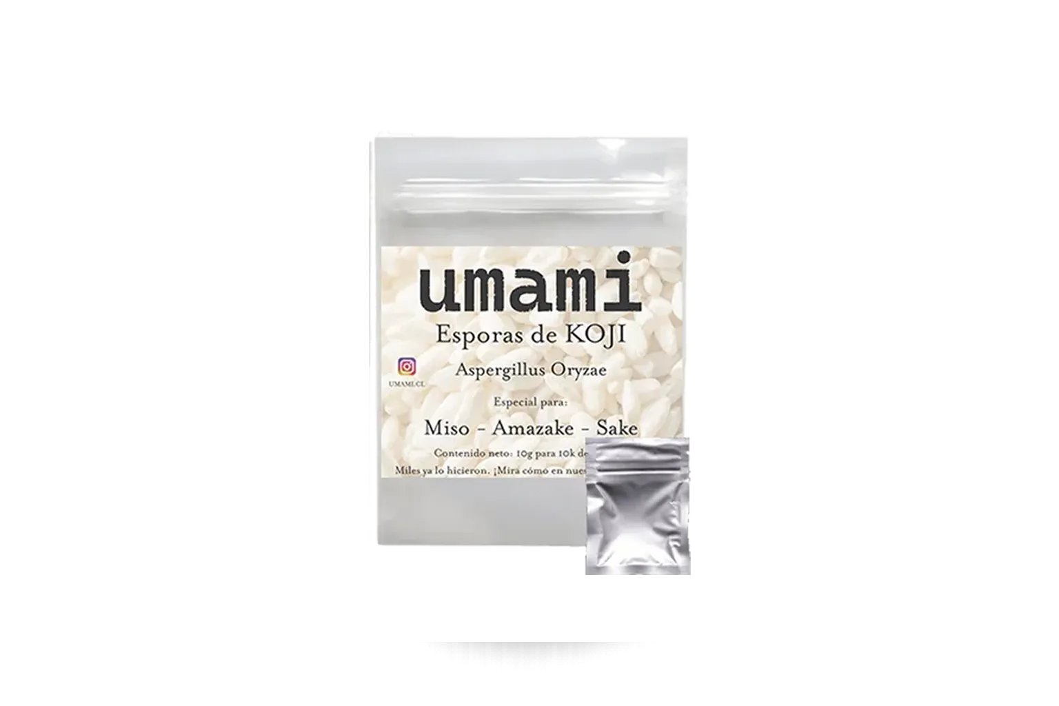 Iniciador de Koji — Esporas Aspergillus Oryzae