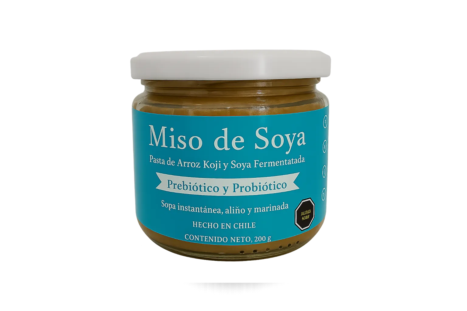 Miso Artesanal de Poroto de Soya
