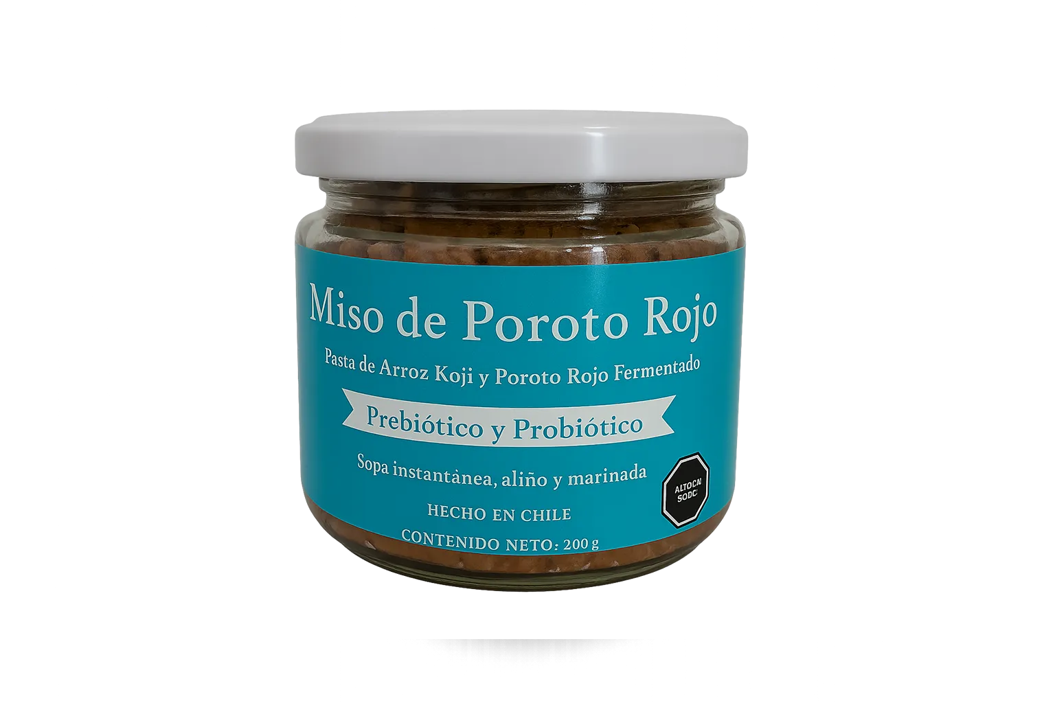 Miso Artesanal de Poroto Rojo