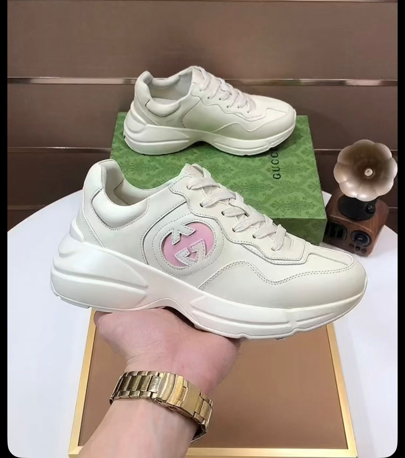 Luxury White Sneakers