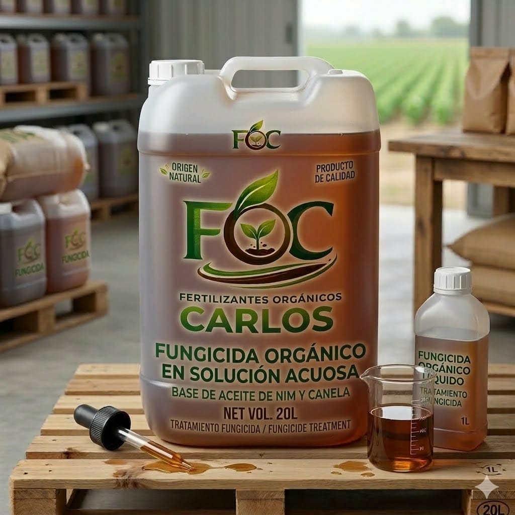Fungicida Organico en Solucion acuosa