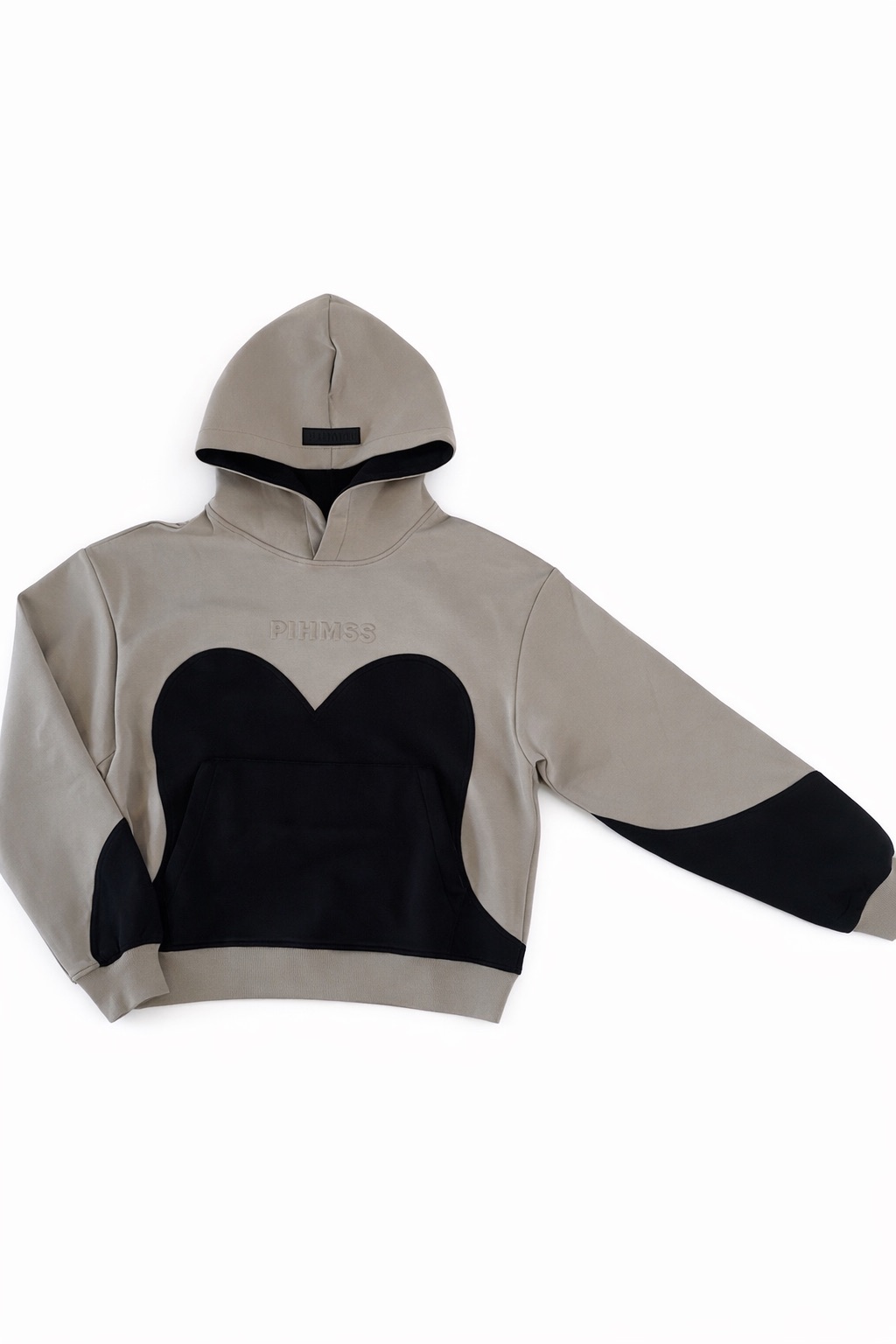 Tan and Black Hoodie