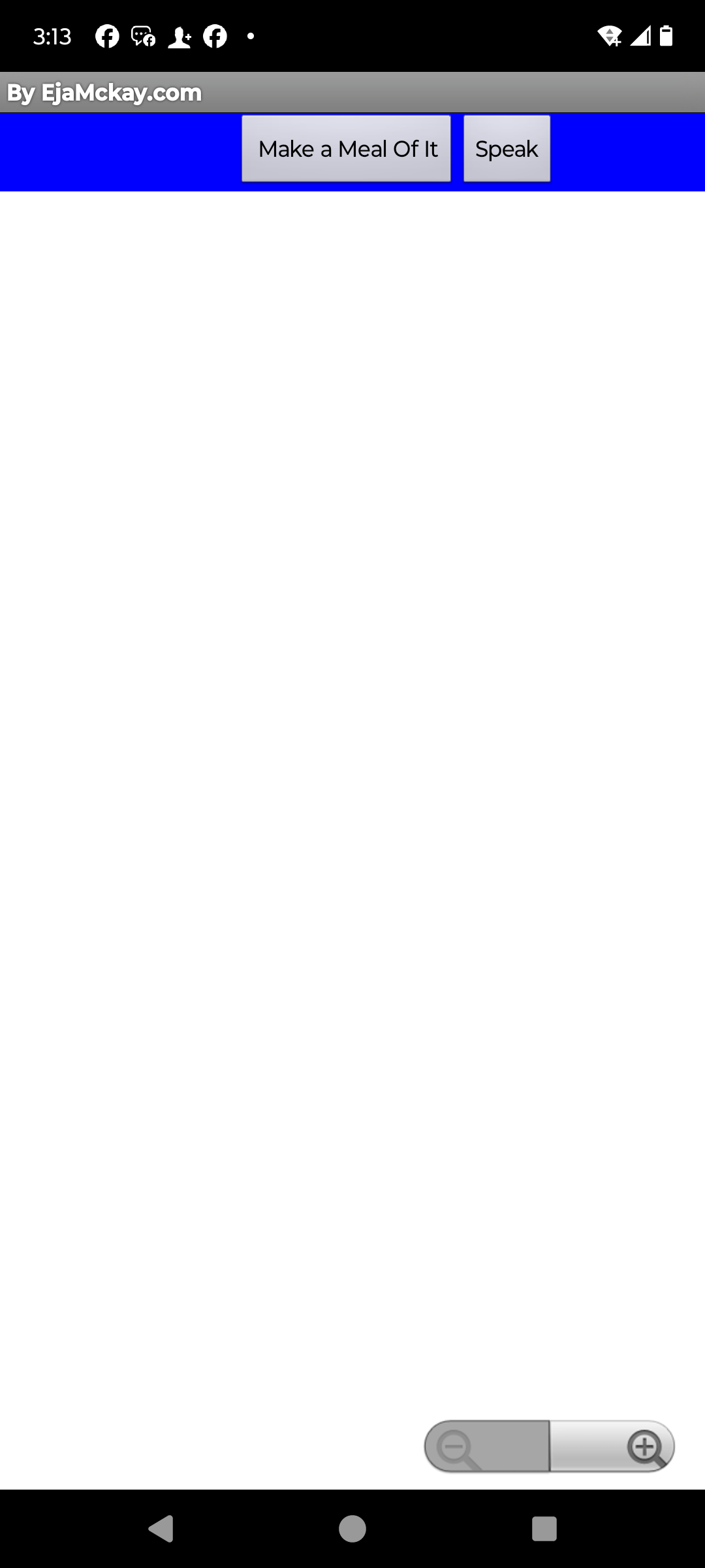 Make_A_Meal_Of_It    :: Give at least two ingredients