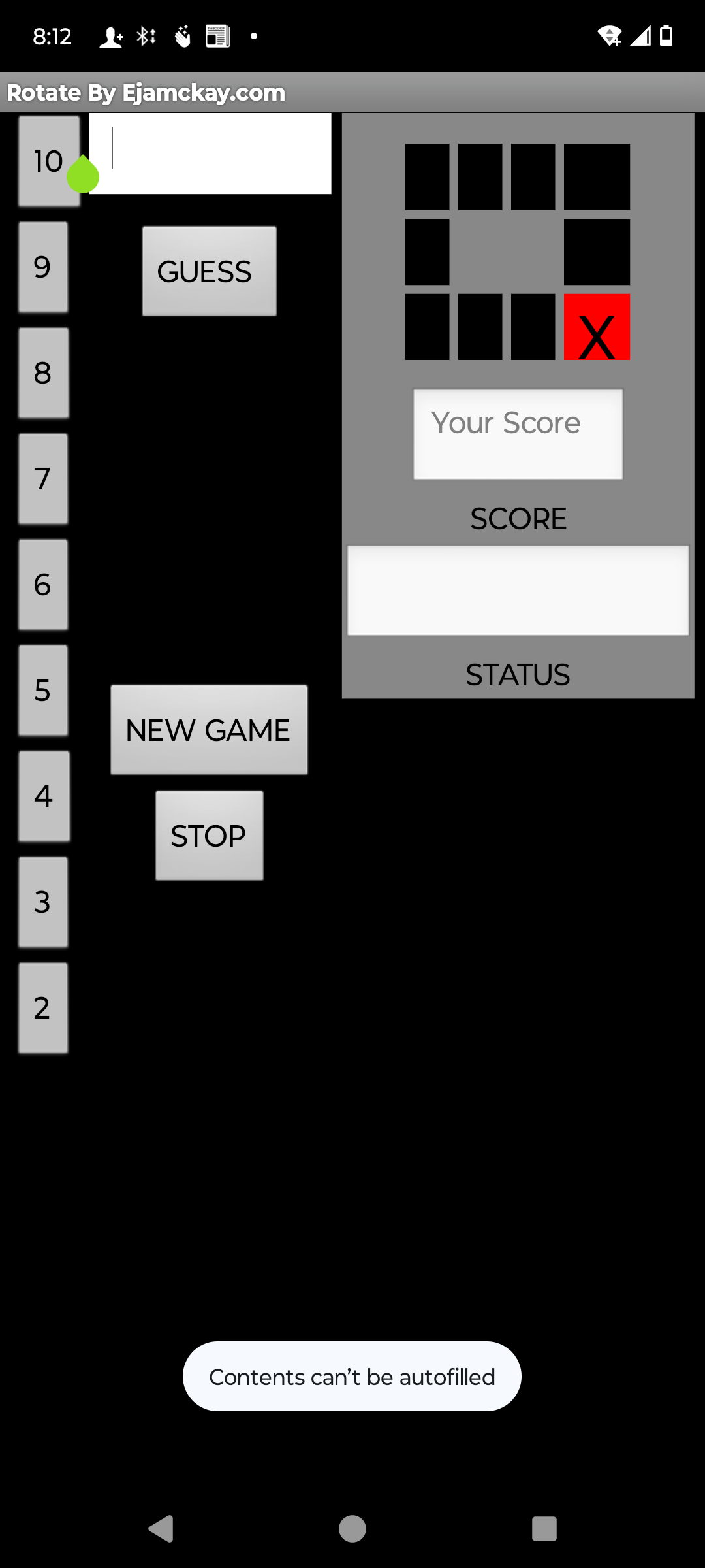 Rotate -- Word game that is a real challenge.