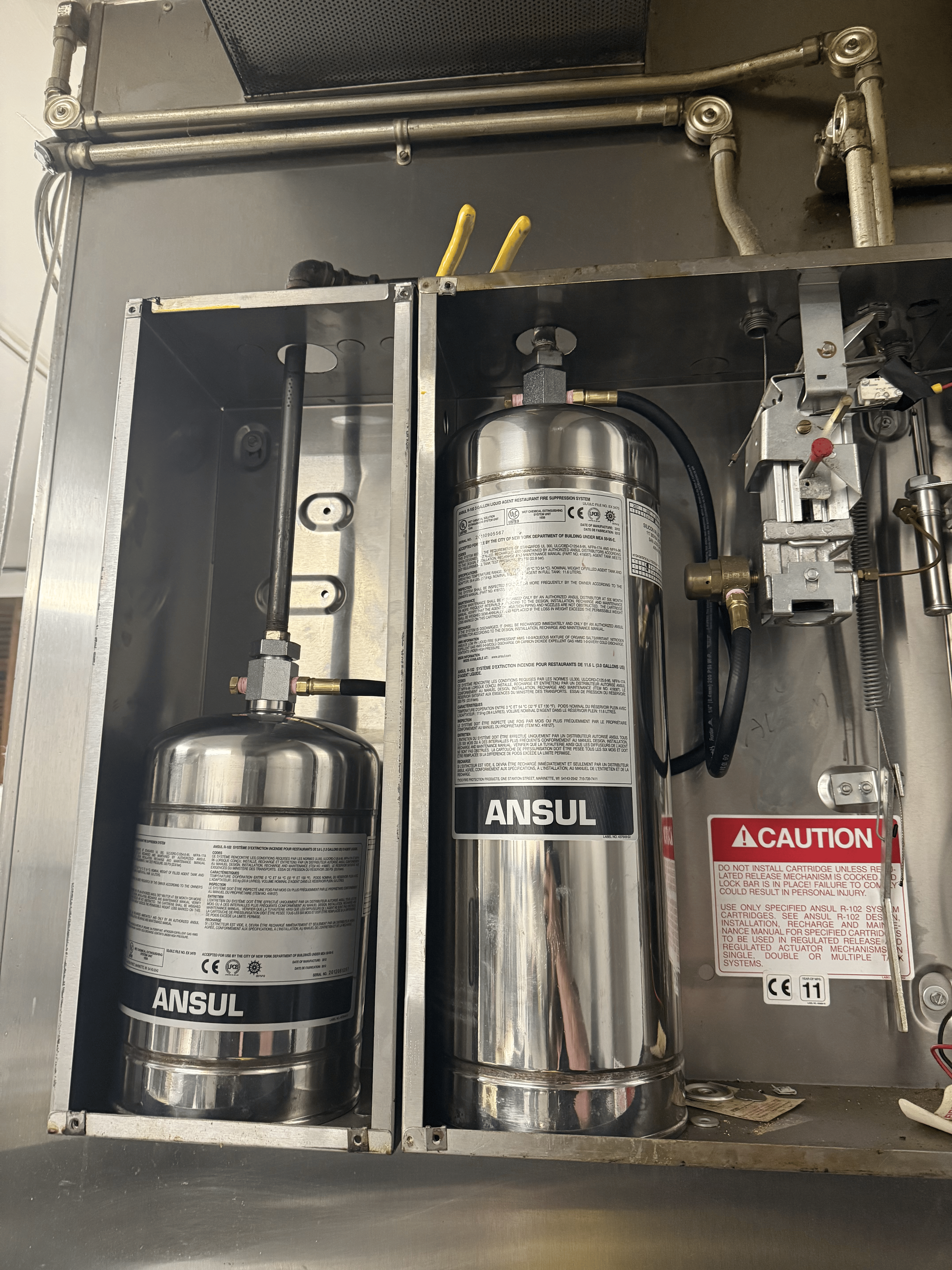Kitchen Fire Suppression System (Lic #: 1081015 C-16)