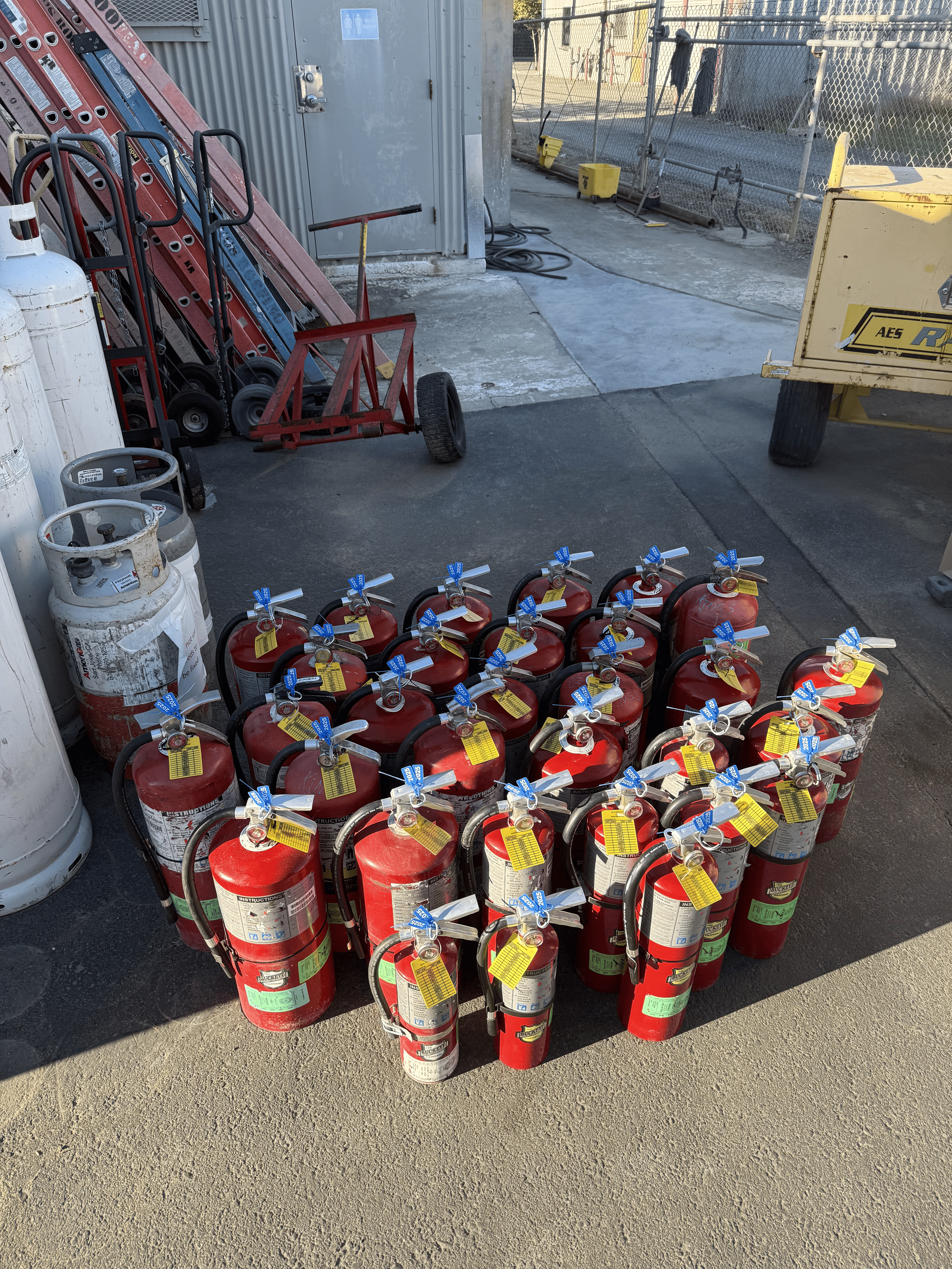 Fire Extinguisher Certification (Lic #: 2497)