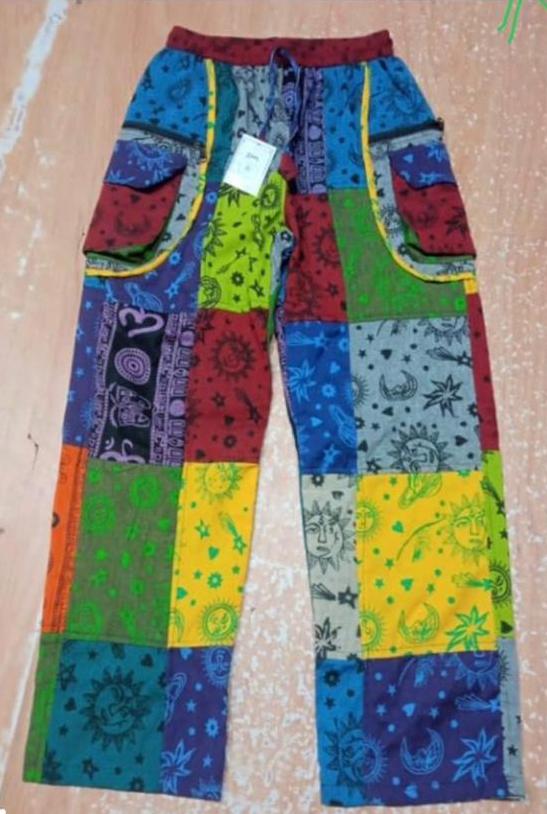 Patchwork Boho Pants