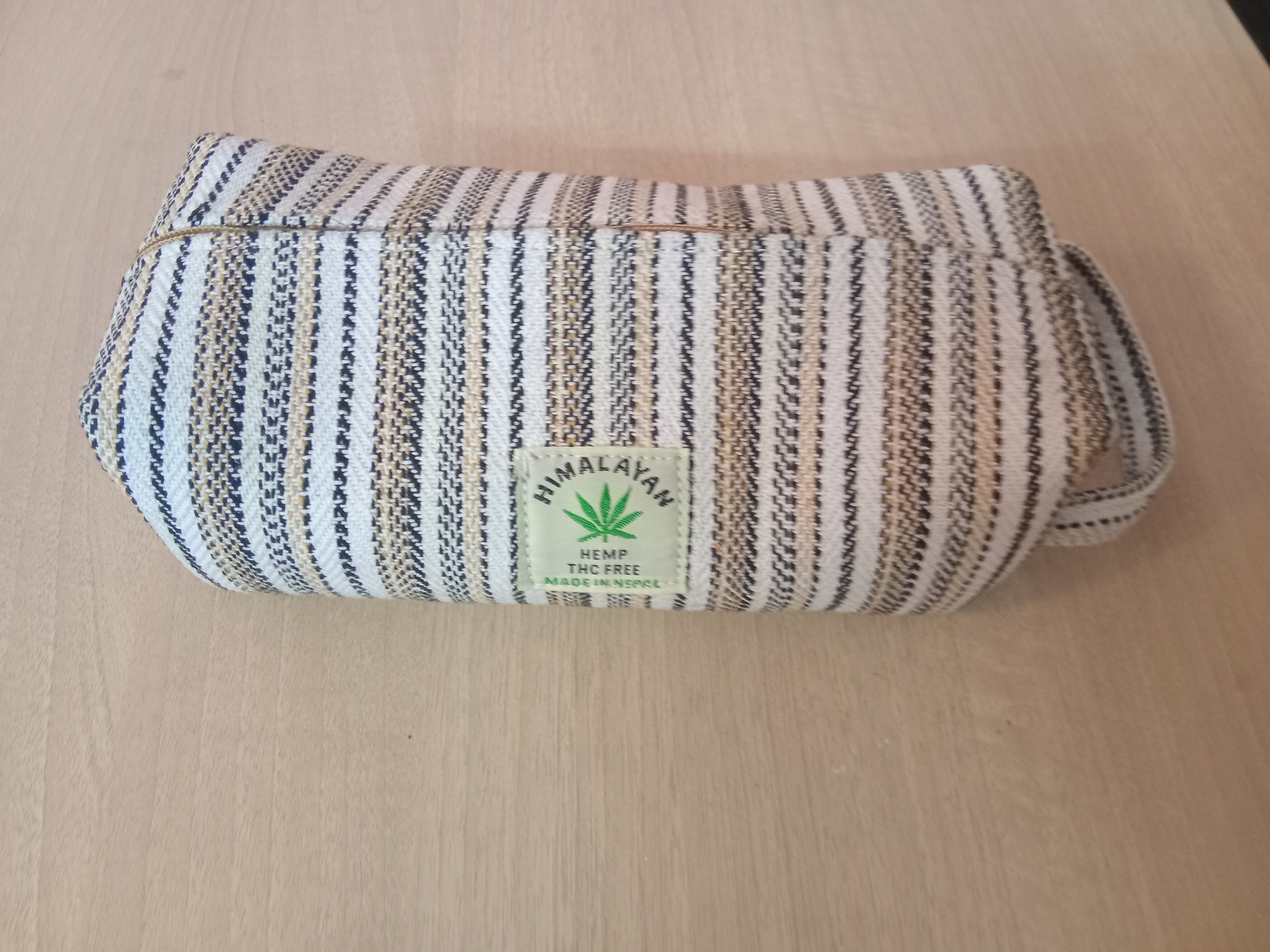 Himalayan Hemp Pencil Case/Travel Pouch