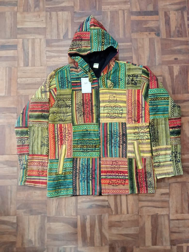 Colorful Patchwork Hoodie