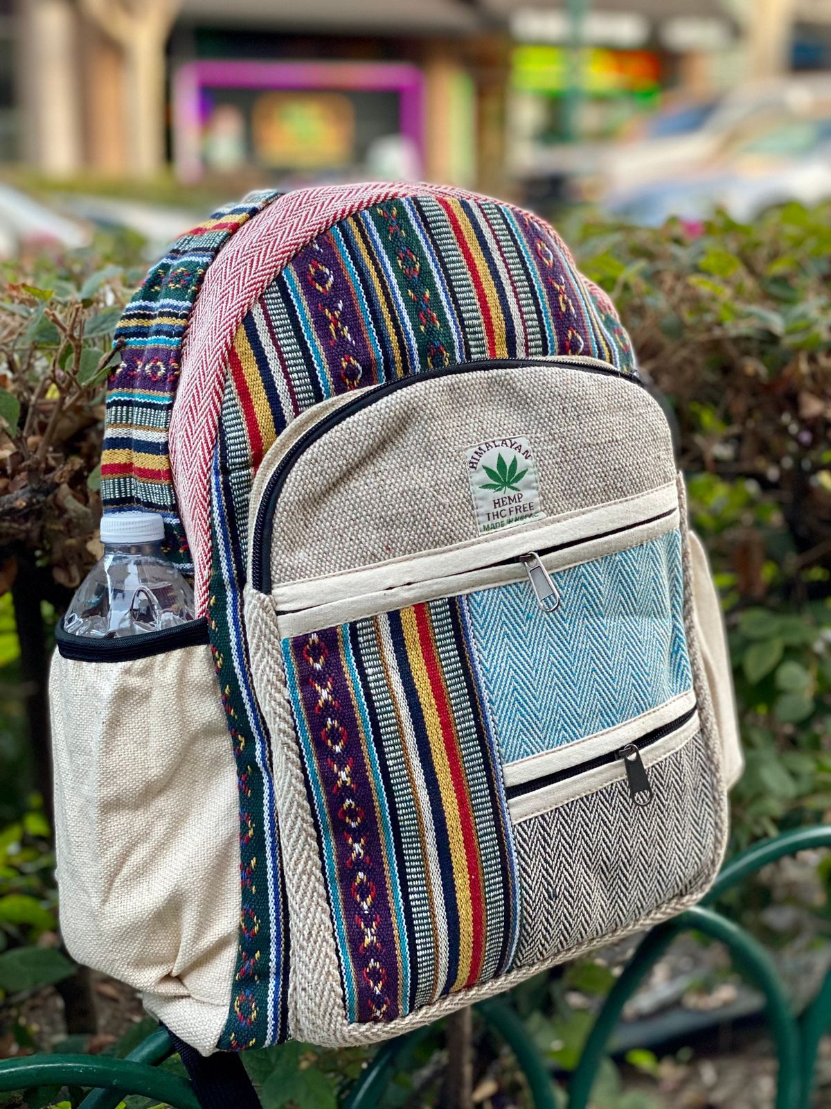 Hemp Boho Backpack