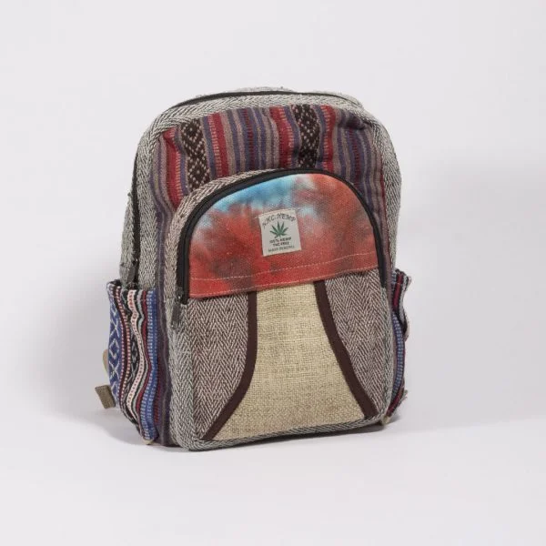 Boho Hemp Medium Backpack