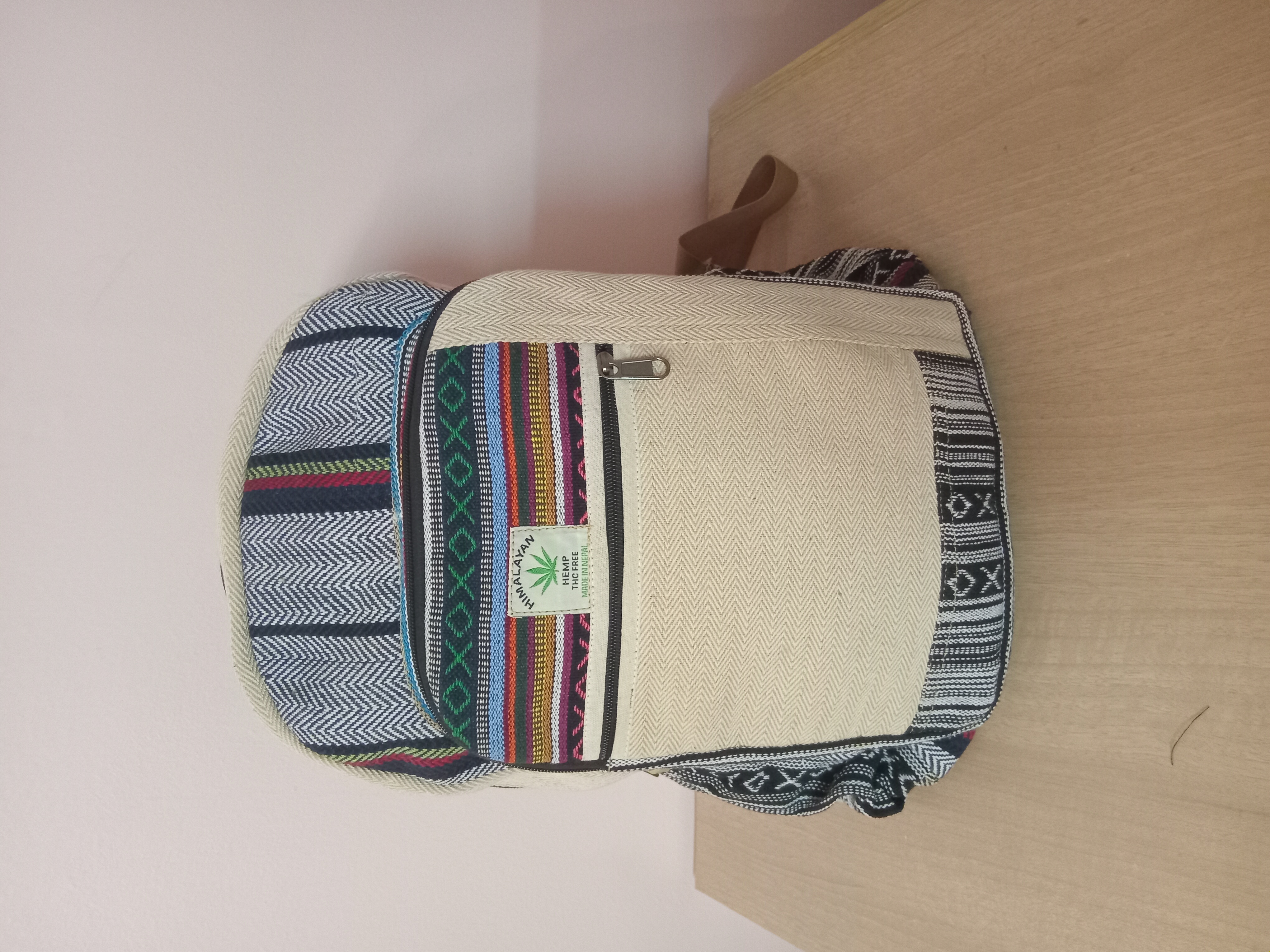 Boho Canvas Backpack