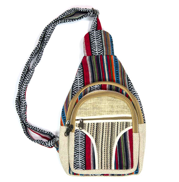 Ethnic Crossbody Chest Bag
