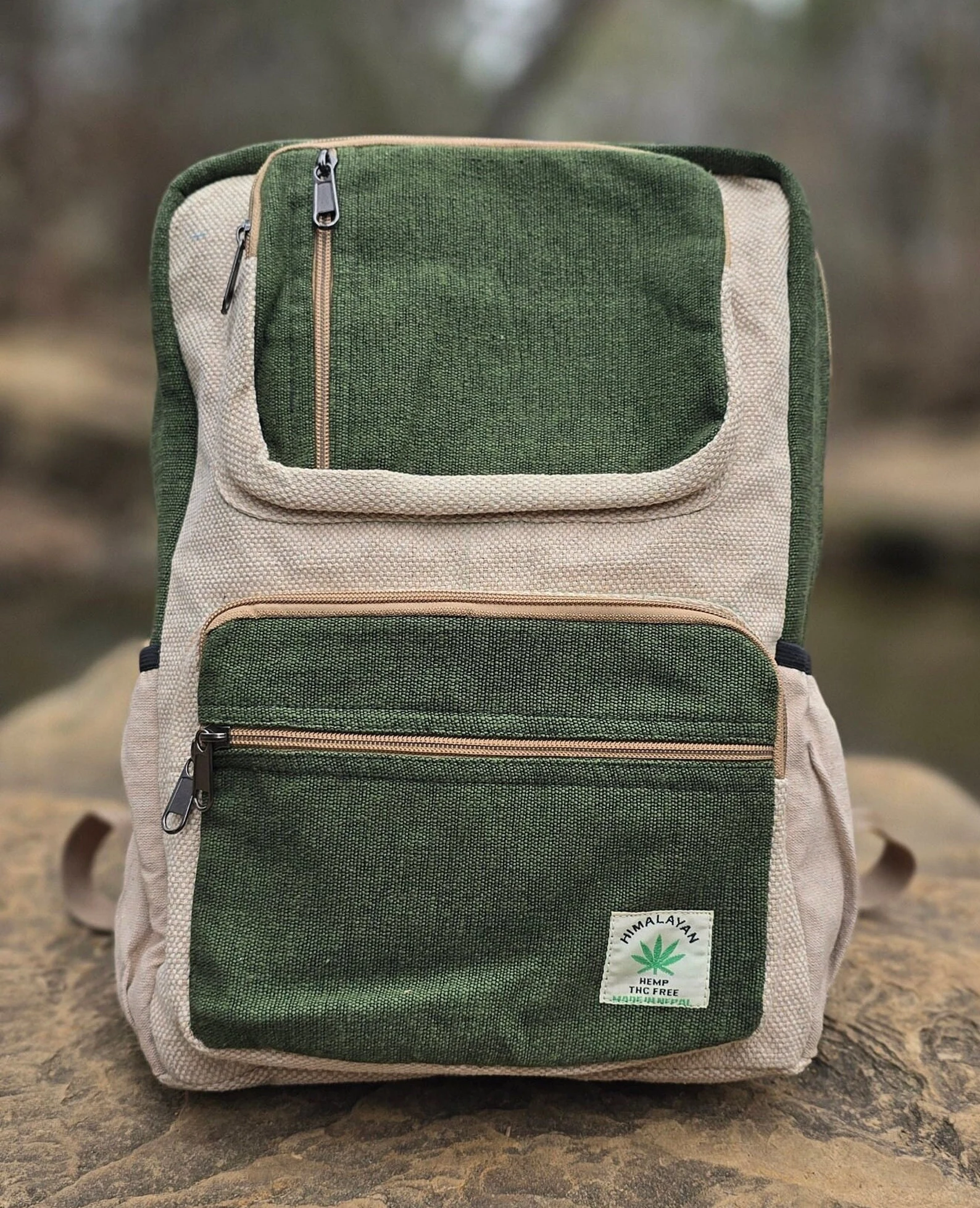 Eco-Friendly Hemp Backpack
