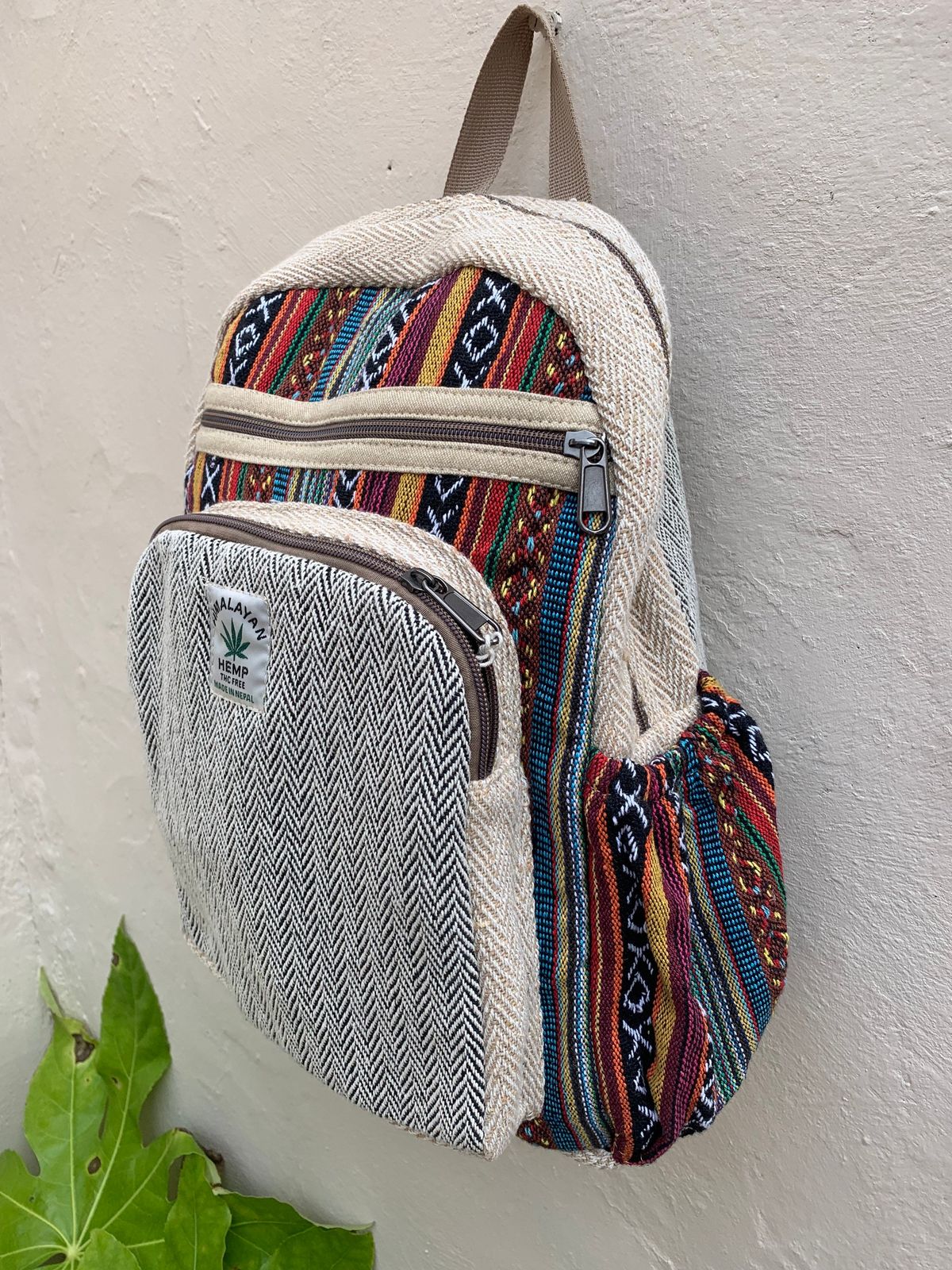 Boho Hemp Backpack
