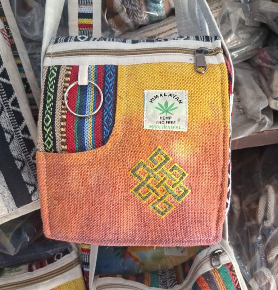 Himalayan Hemp Crossbody Bag