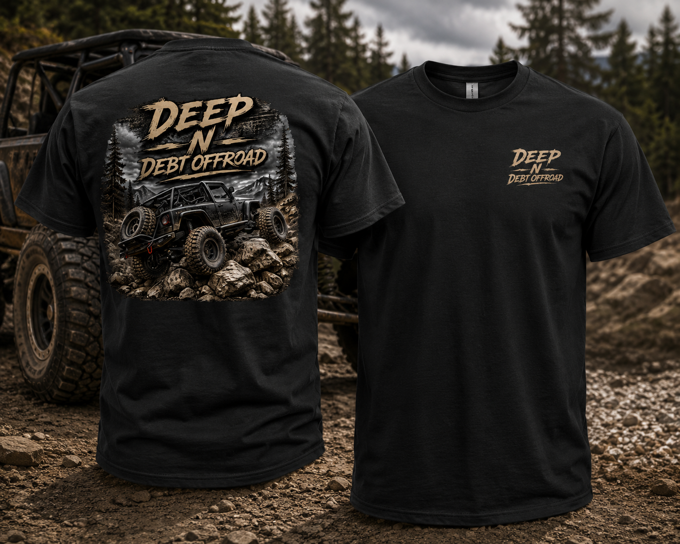Deep N Debt Offroad T-Shirt