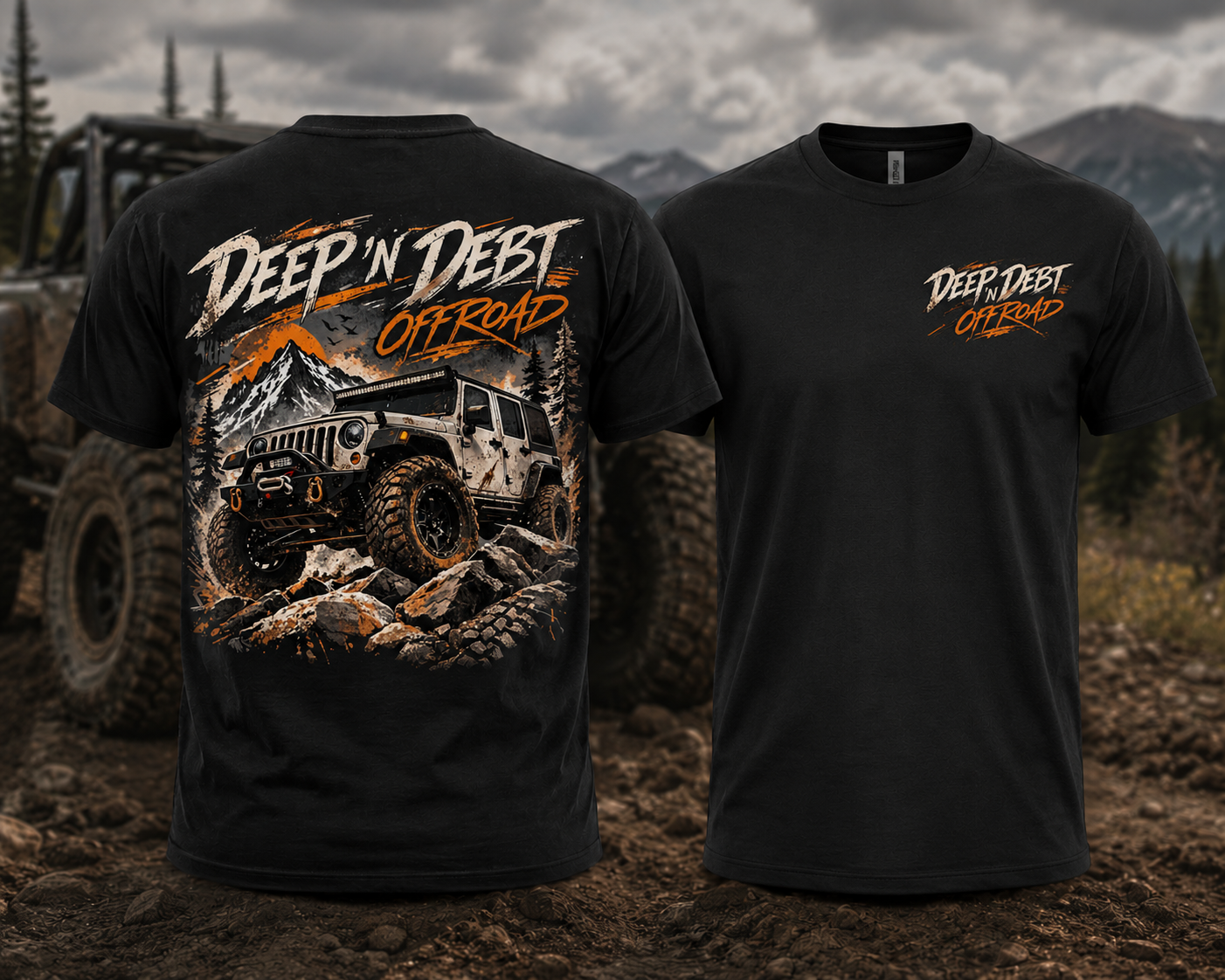 Deep 'N Debt Offroad T-Shirt