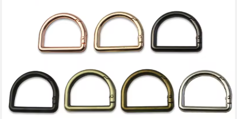 Metal D-Ring Buckle Set