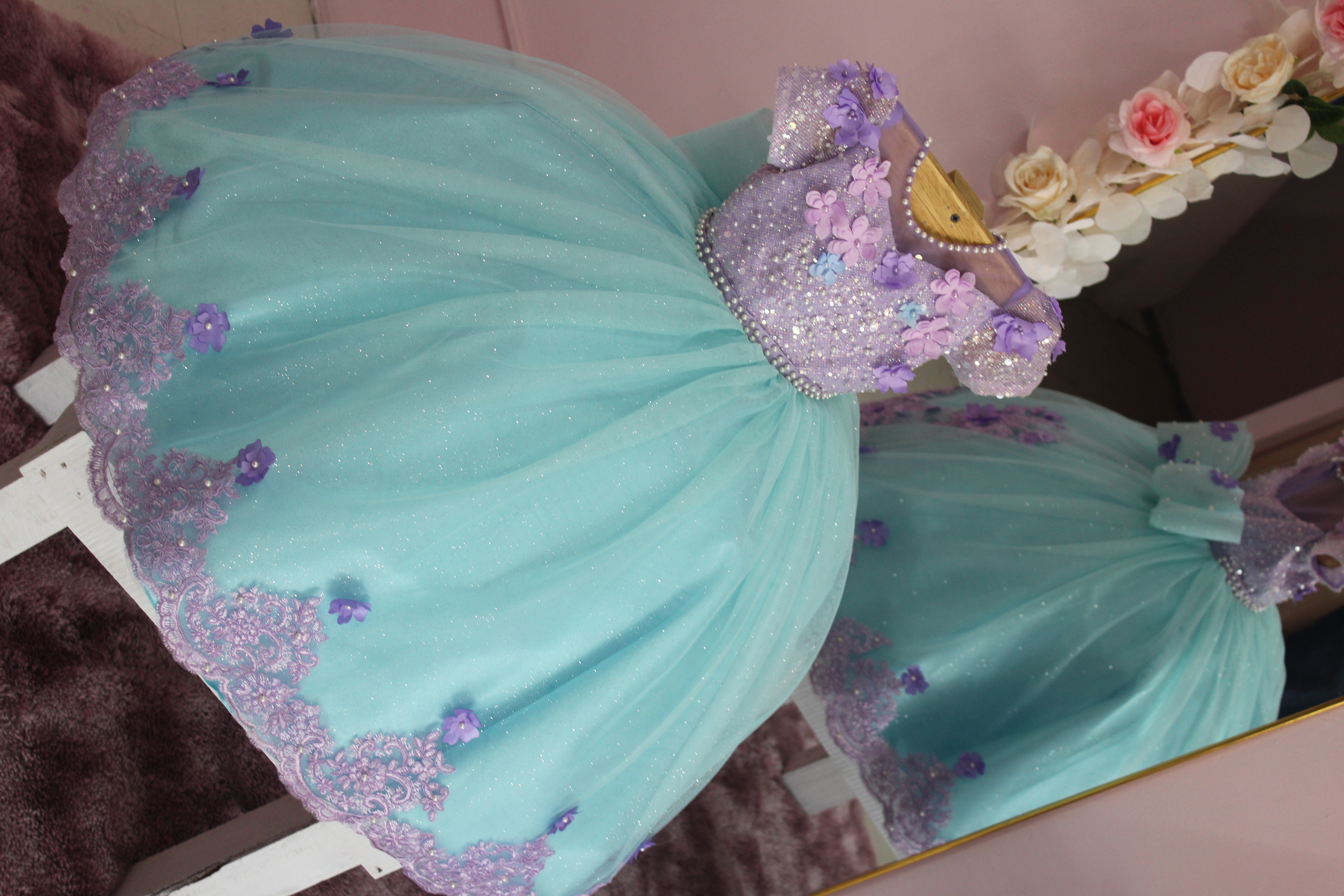 Vestido Inspirado en Ariel 