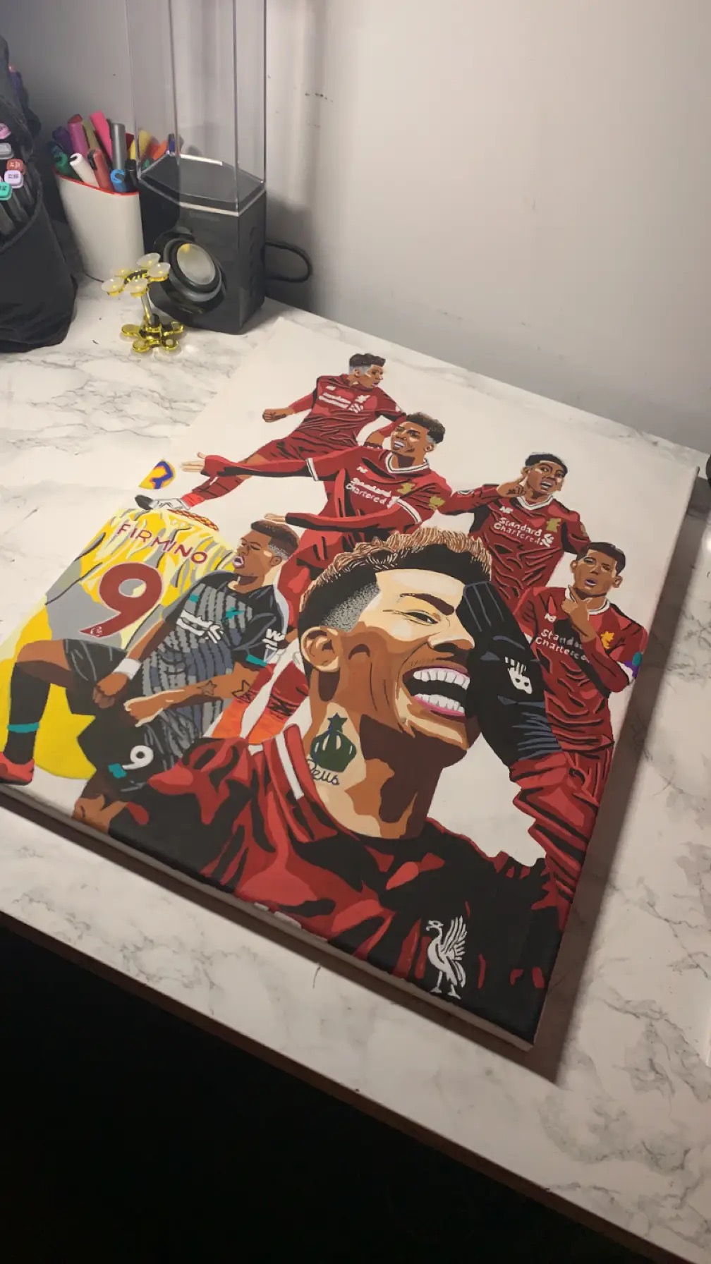 Roberto Firmino A2 Print