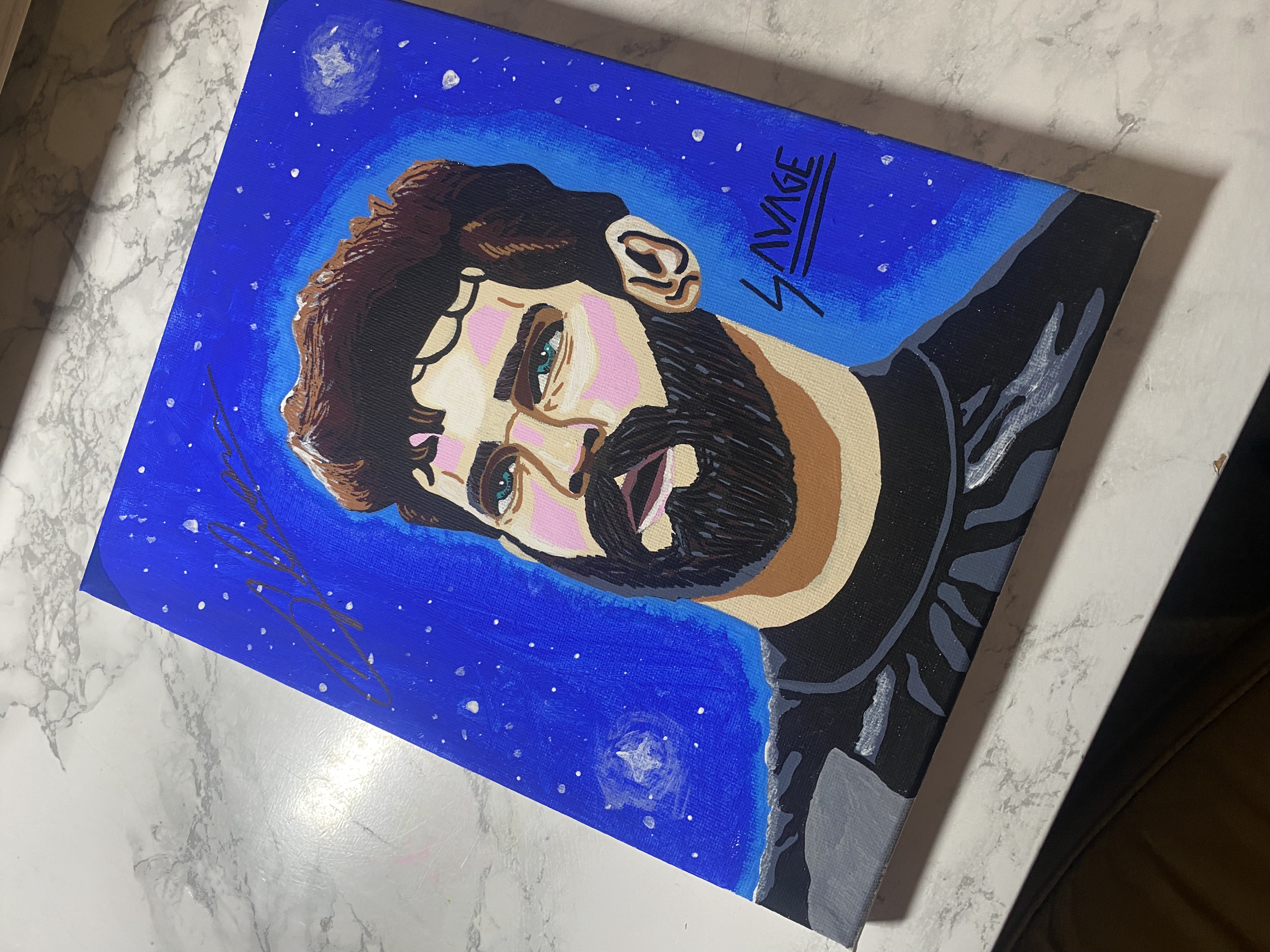 Allison Becker signed Painting