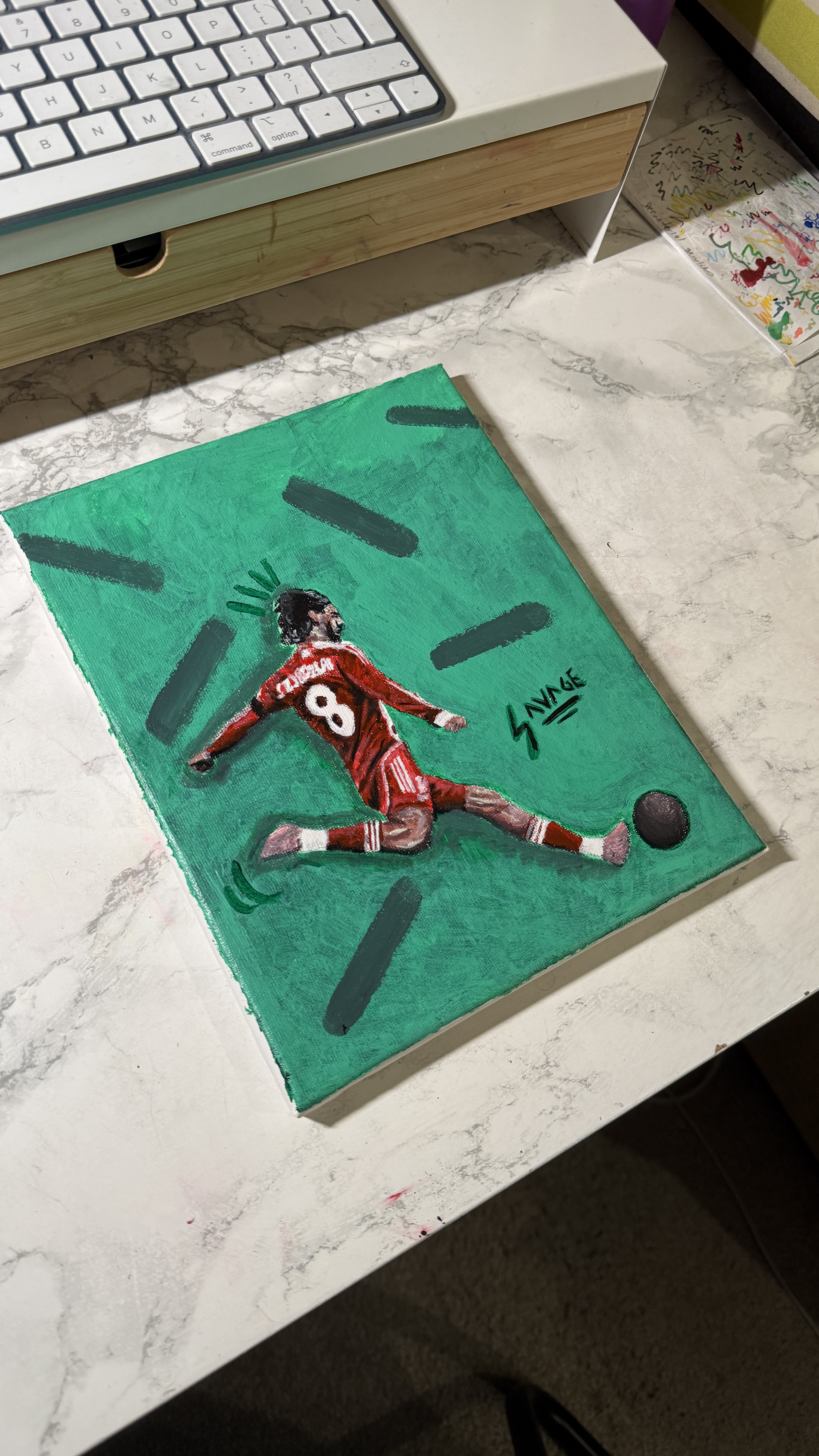 Dominik Szoboszlai Painting