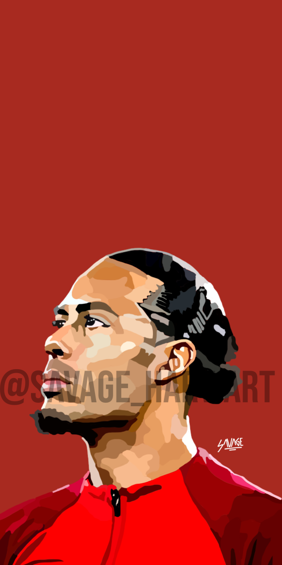 Virgil Van Dijk  A3 Print