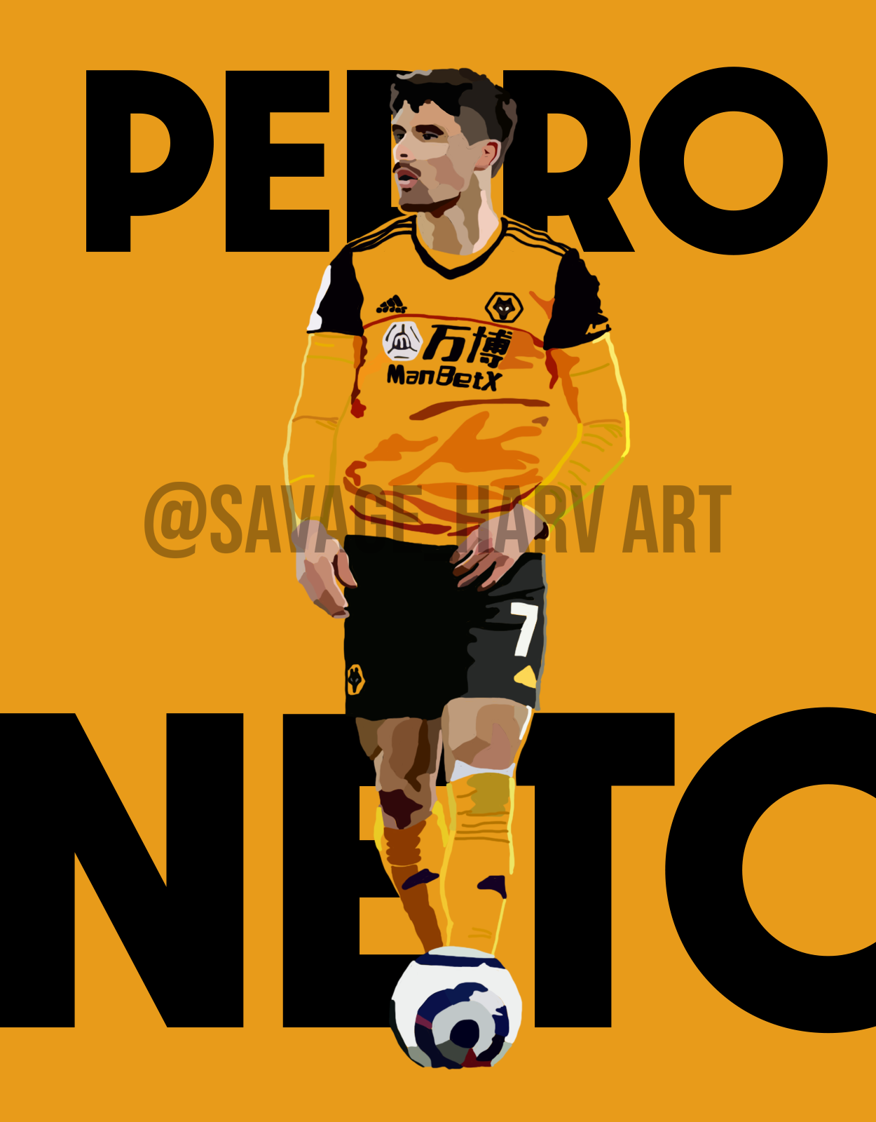 Pedro Neto A3 Print