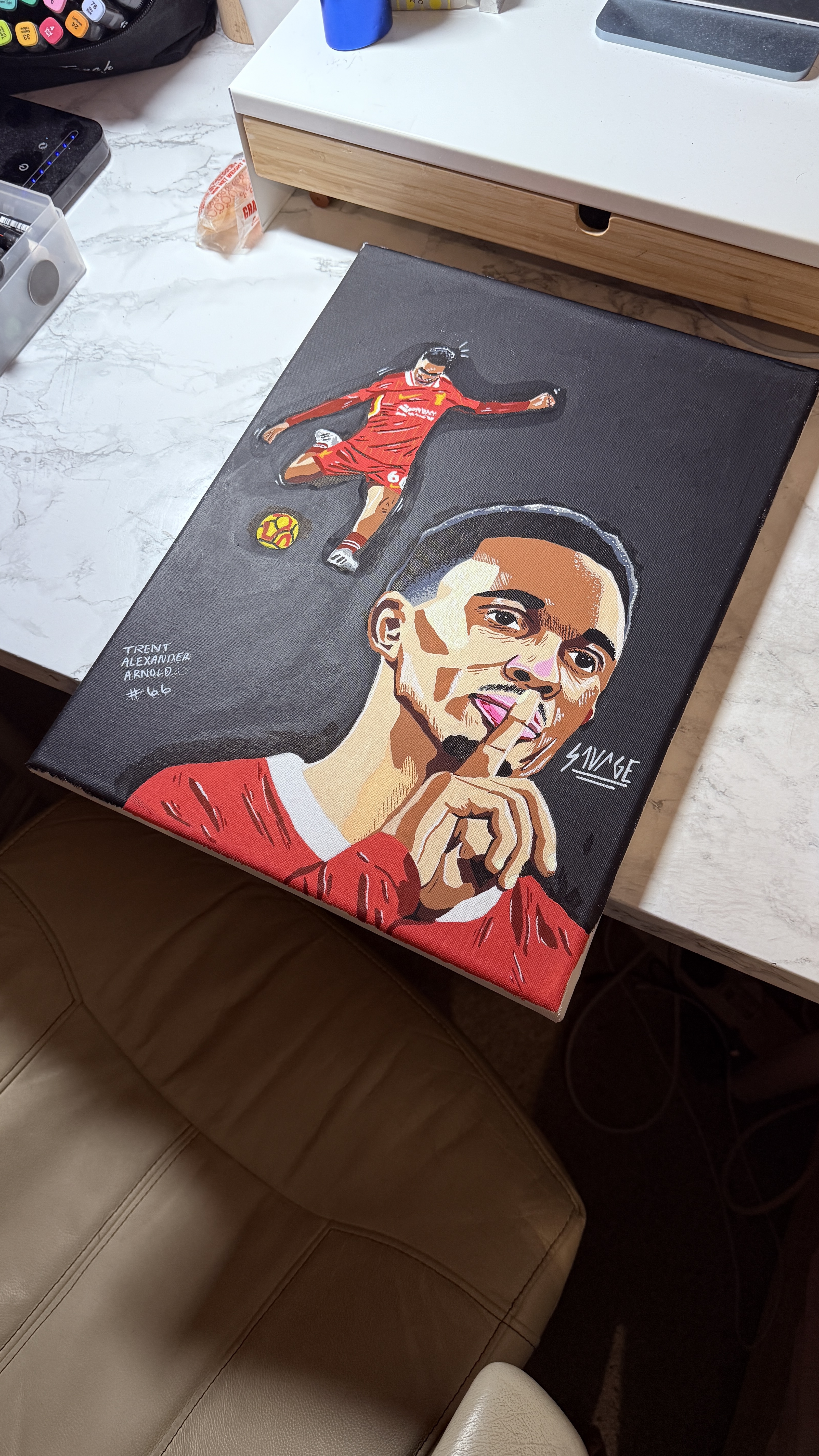 Trent Alexander Arnold Painting
