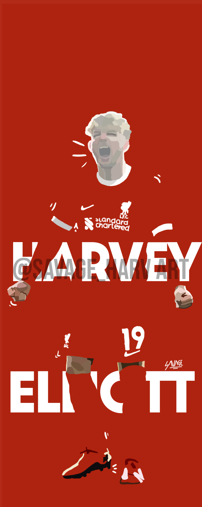 Harvey Elliott A3 Print
