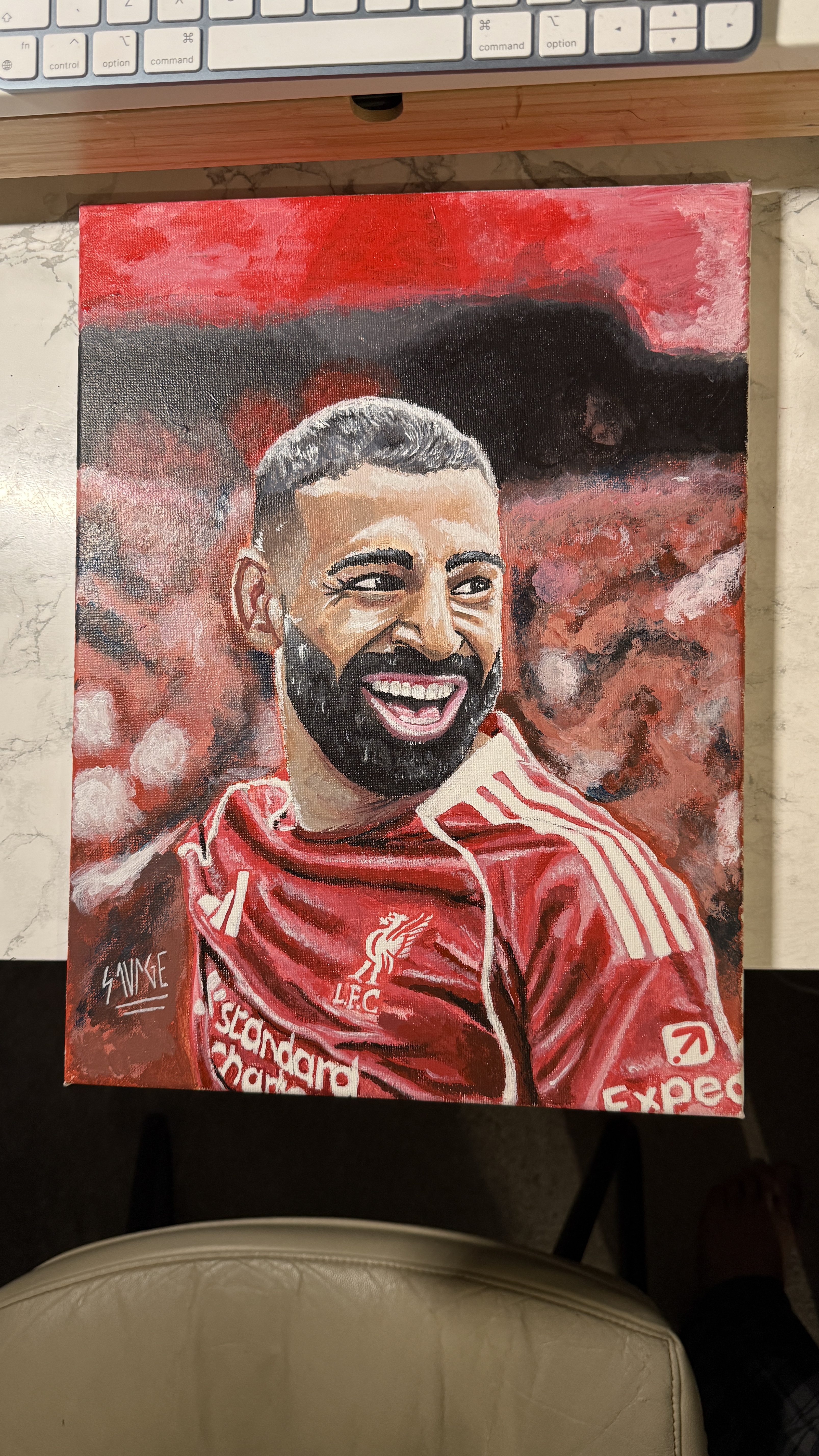 Mohammed Salah A3 Print