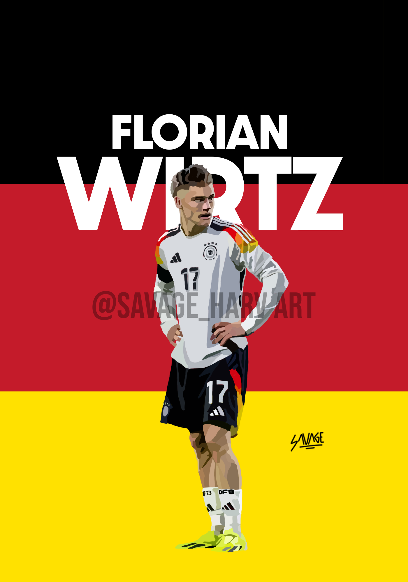 Florian Wirtz A3 Print