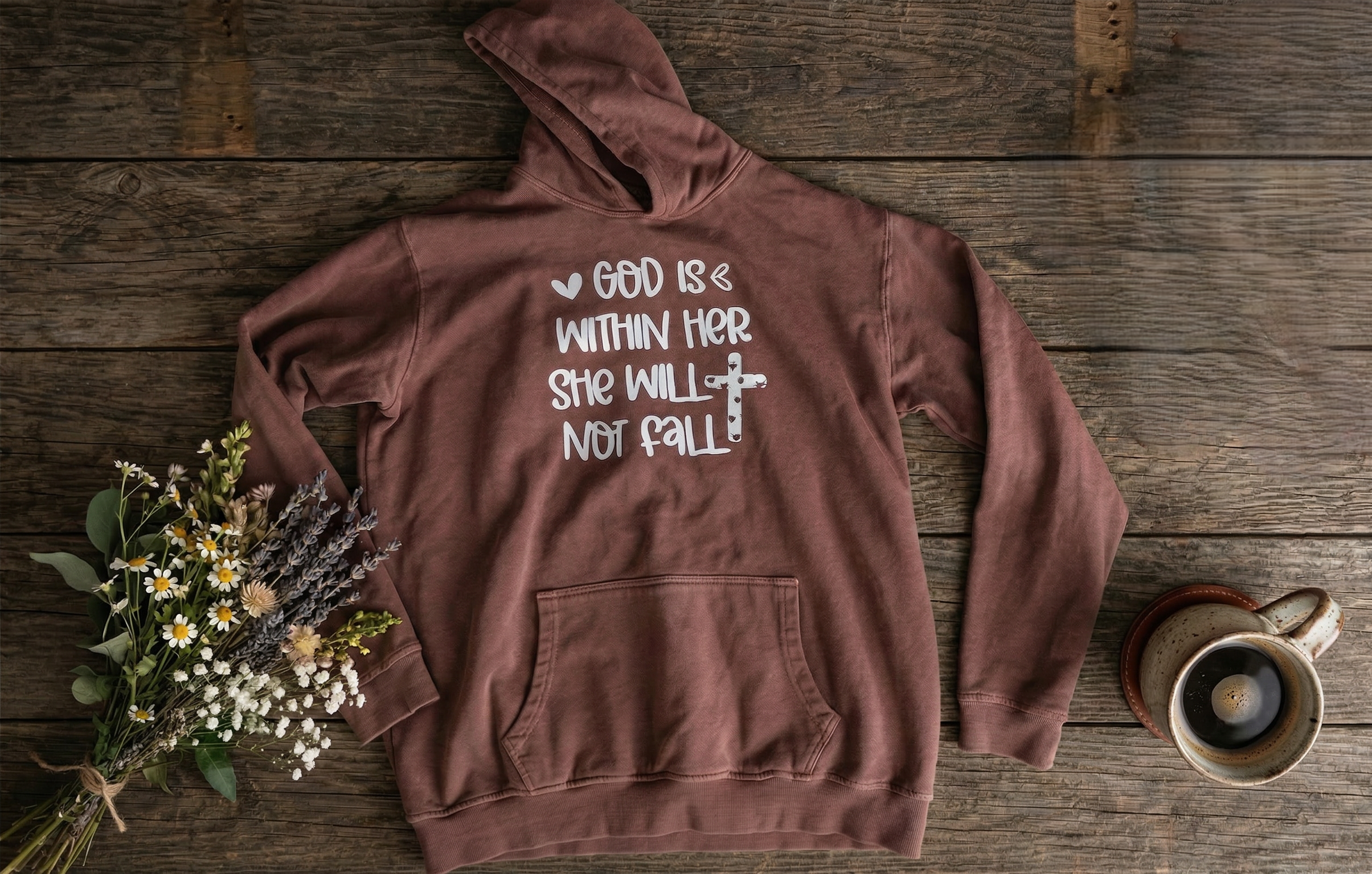 Inspirational WineHoodie