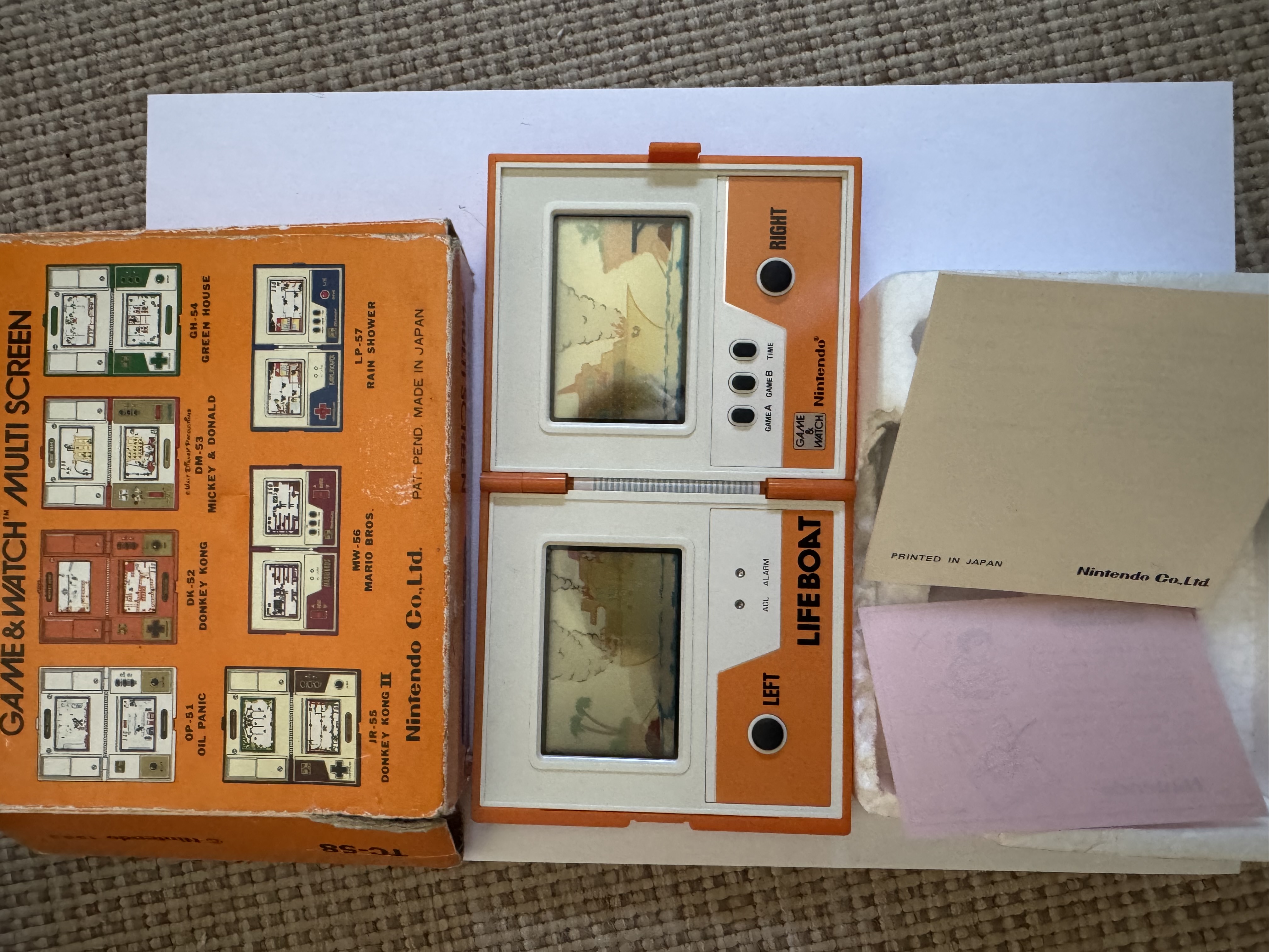 Nintendo Game & Watch Lifeboat