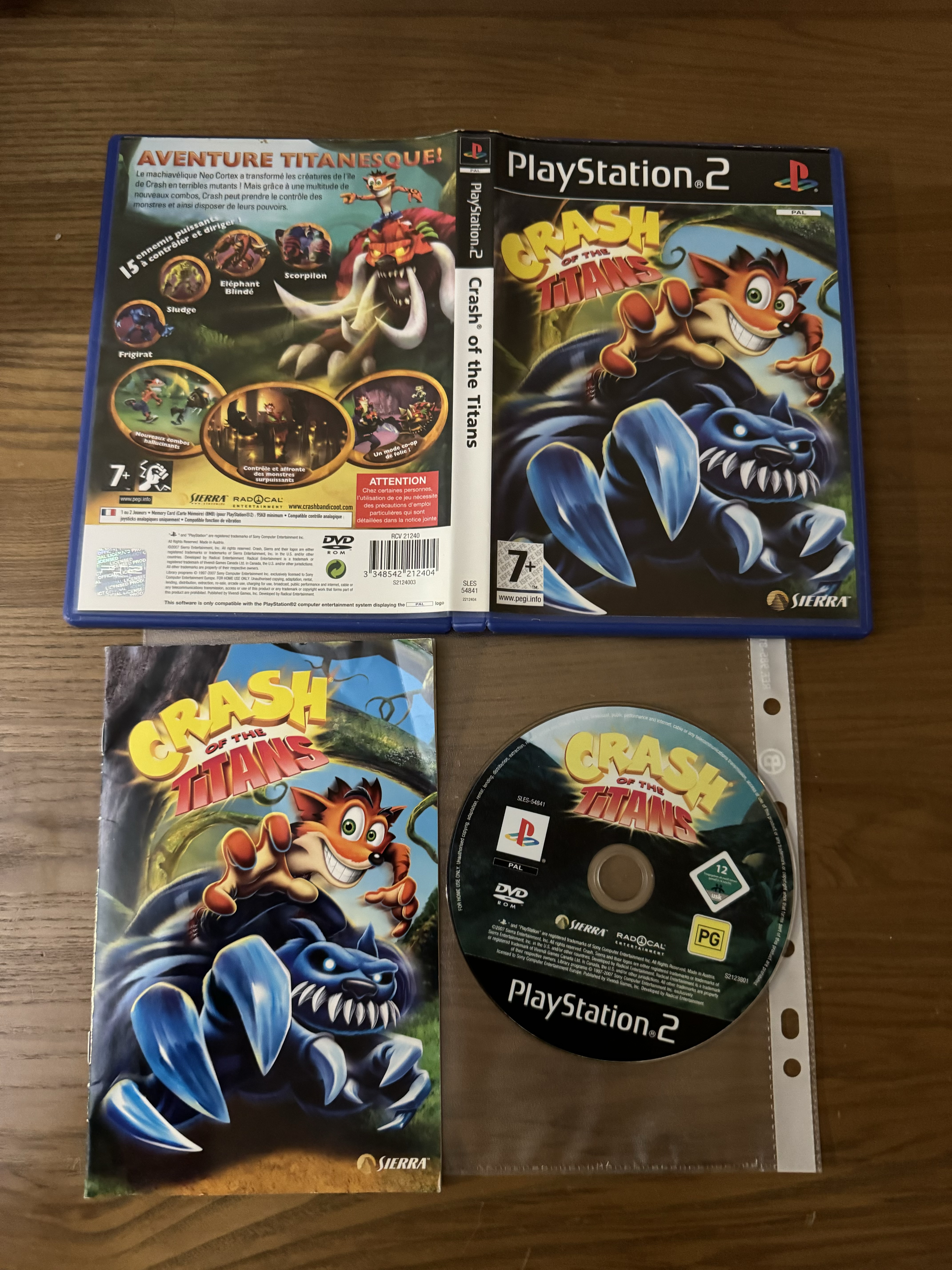 Crash of the Titans PS2