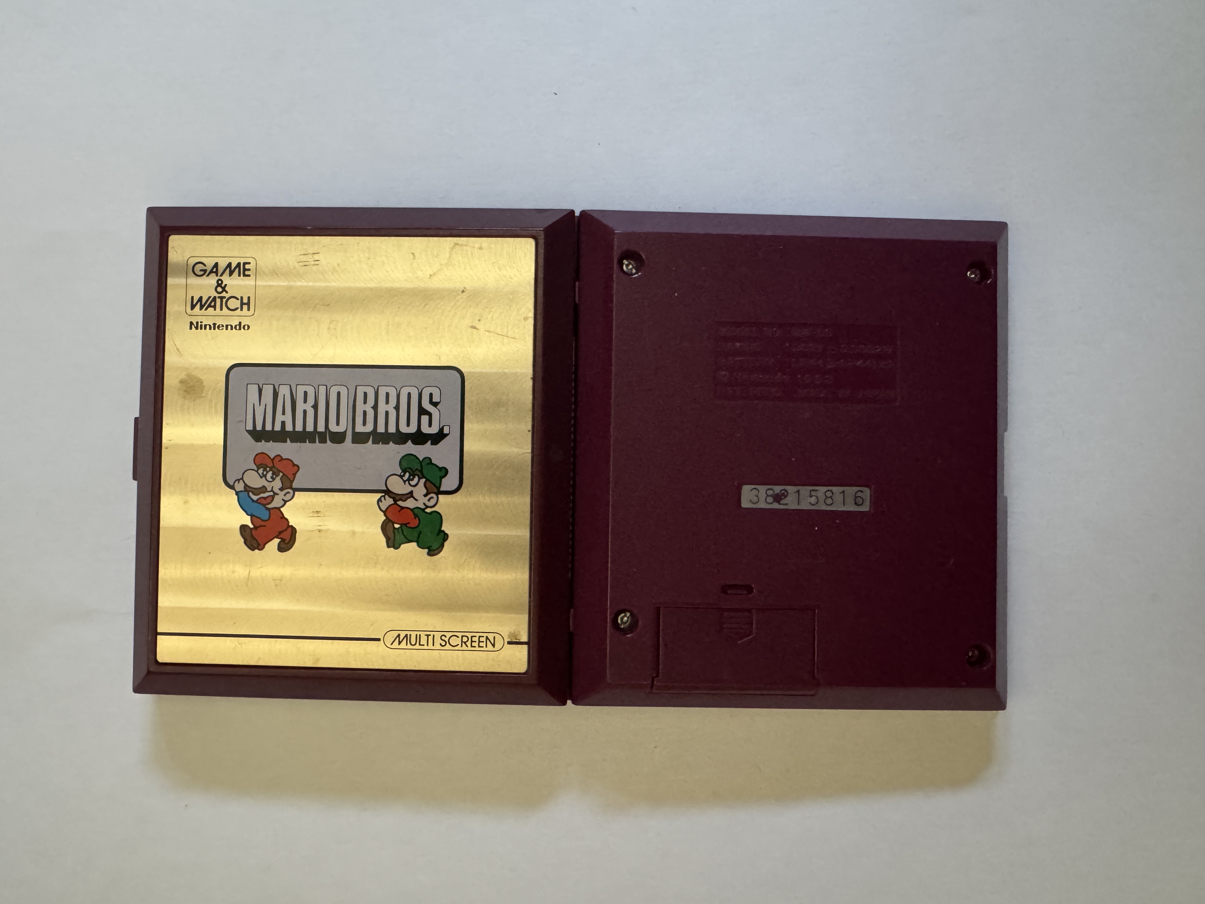 Game & Watch Mario Bros 1983