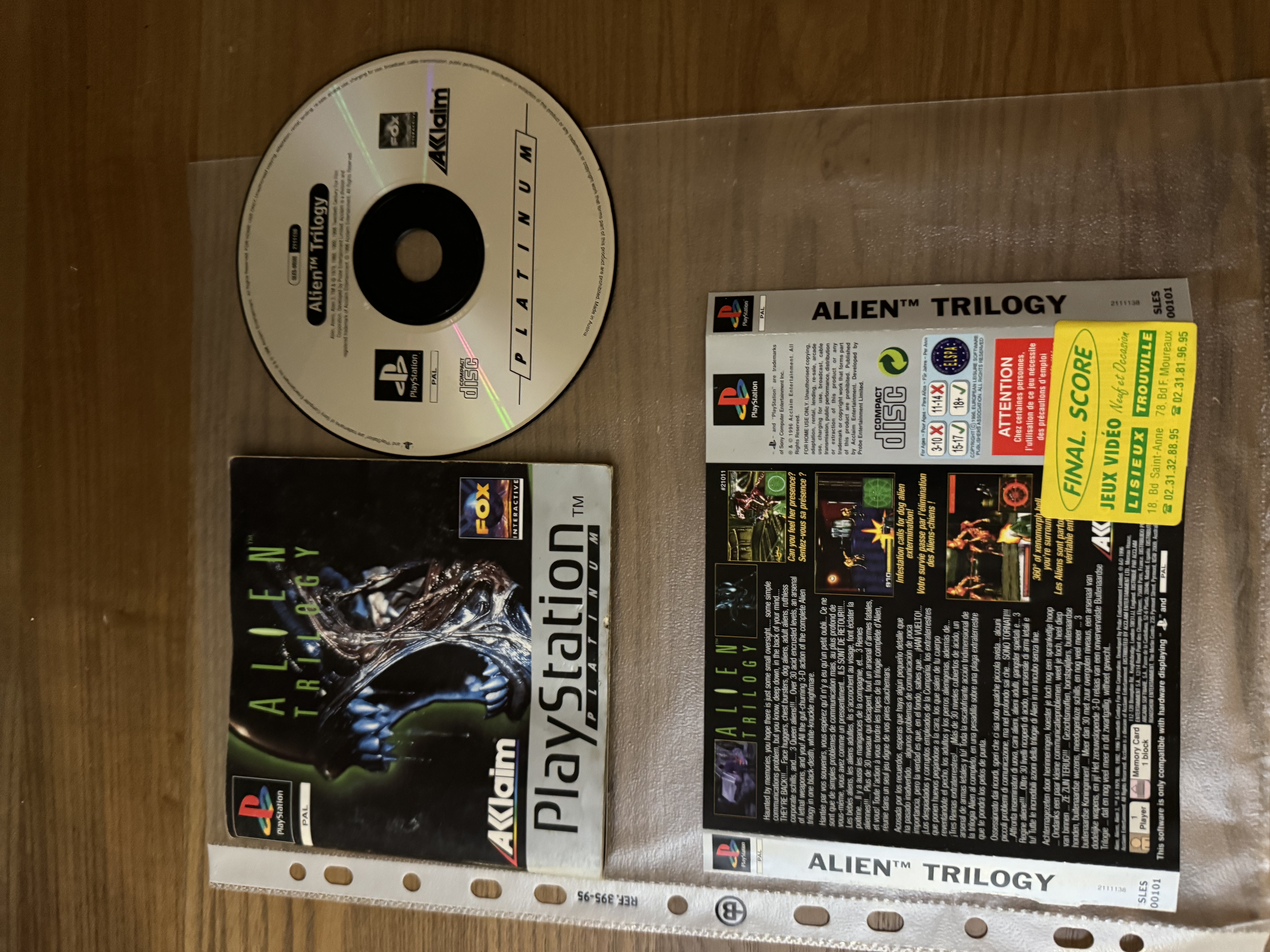 Alien Trilogy PS1