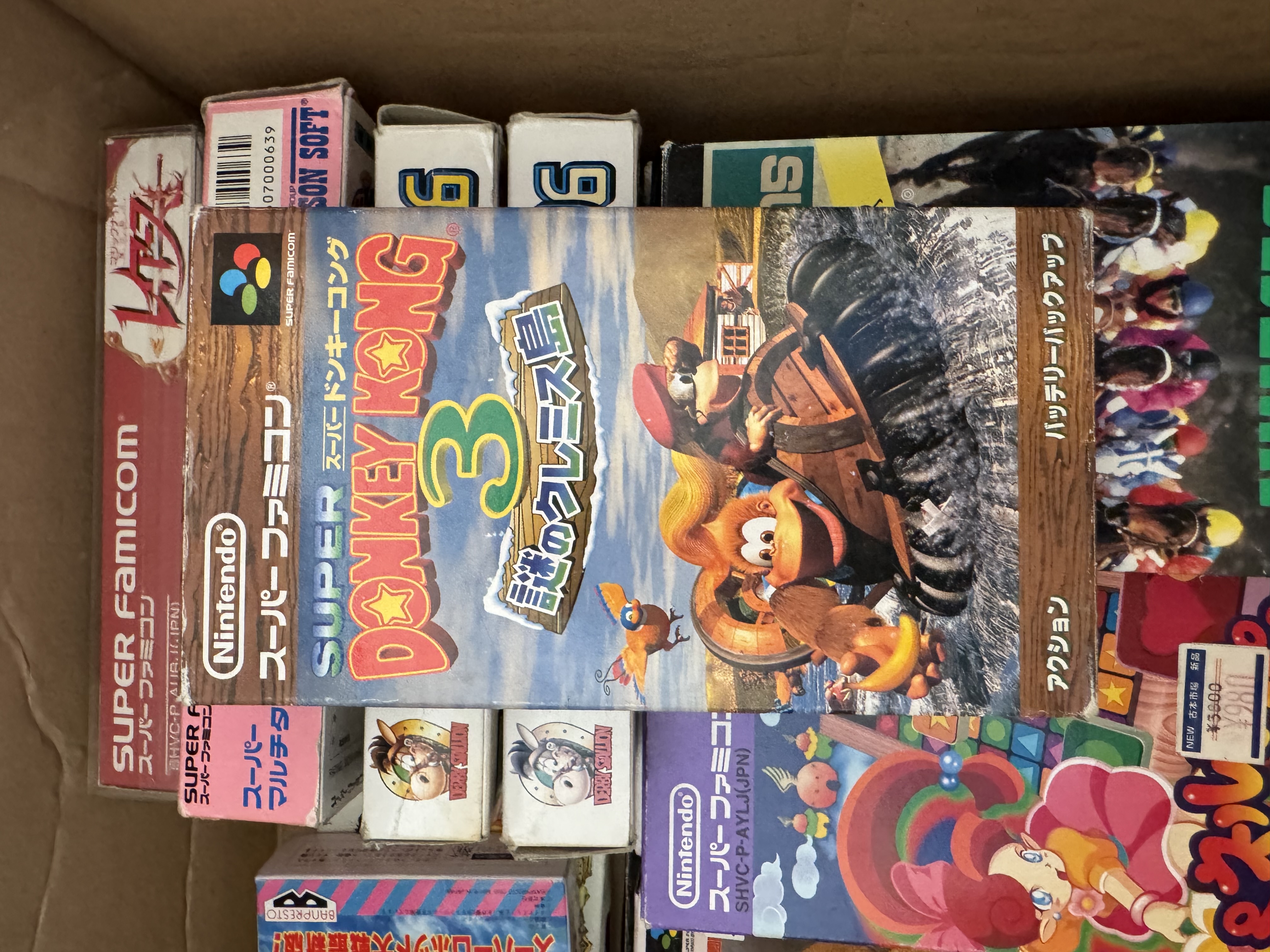 Donkey Kong Country 3 (Super Famicom)