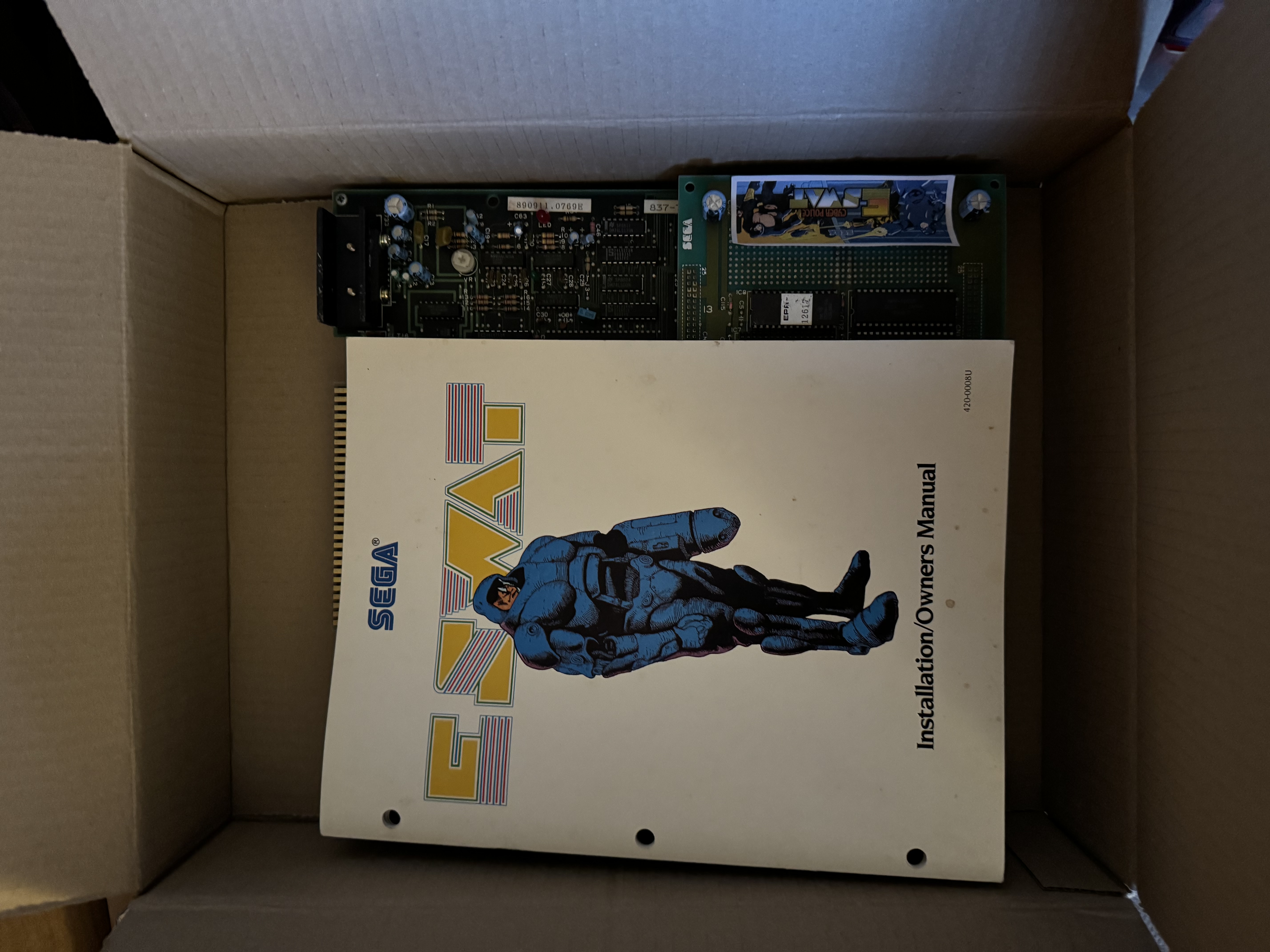 Carte arcade SEGA E-SWAT PCB JAMMA