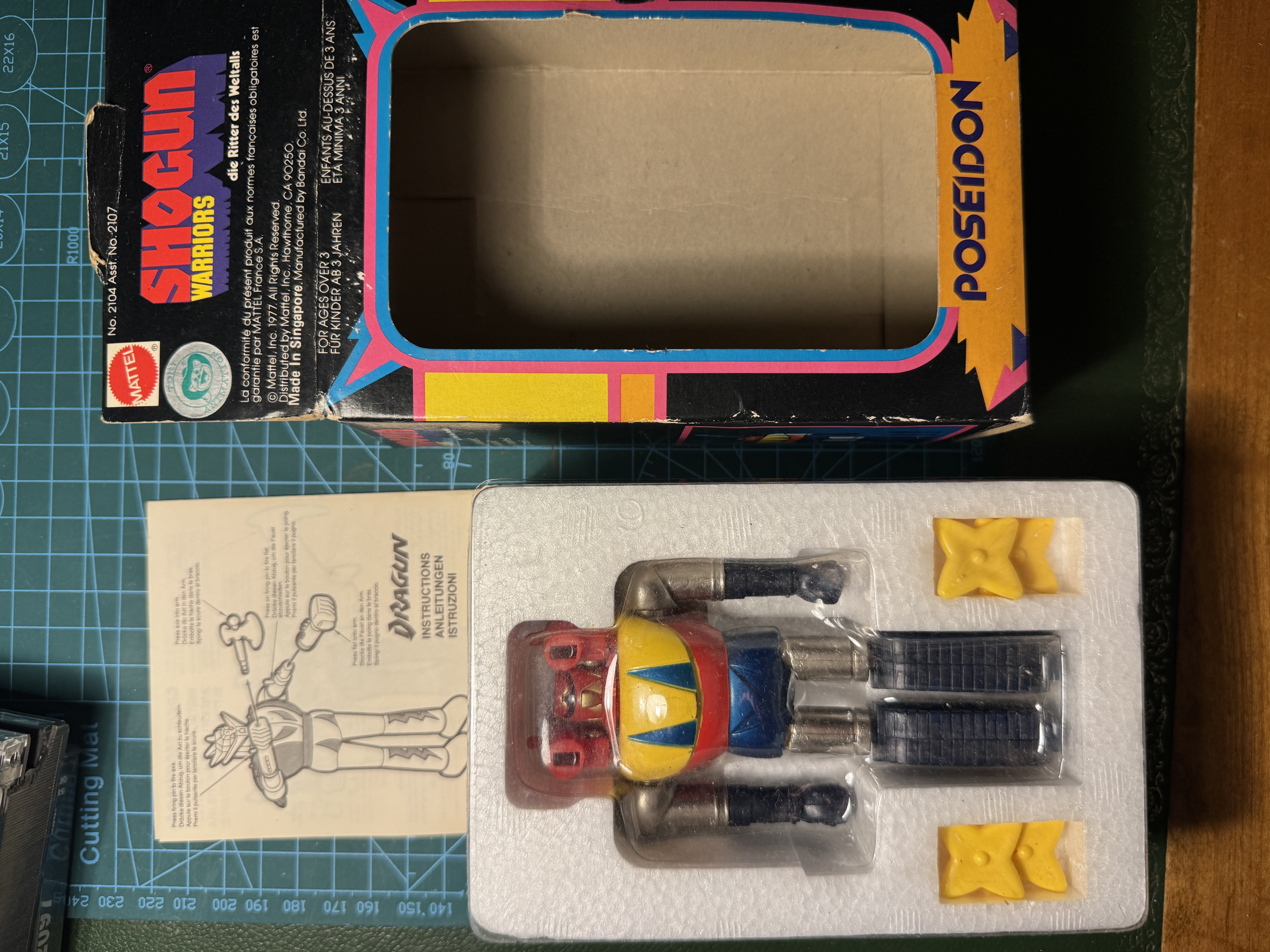 Robot Poseidon Shogun warriors
