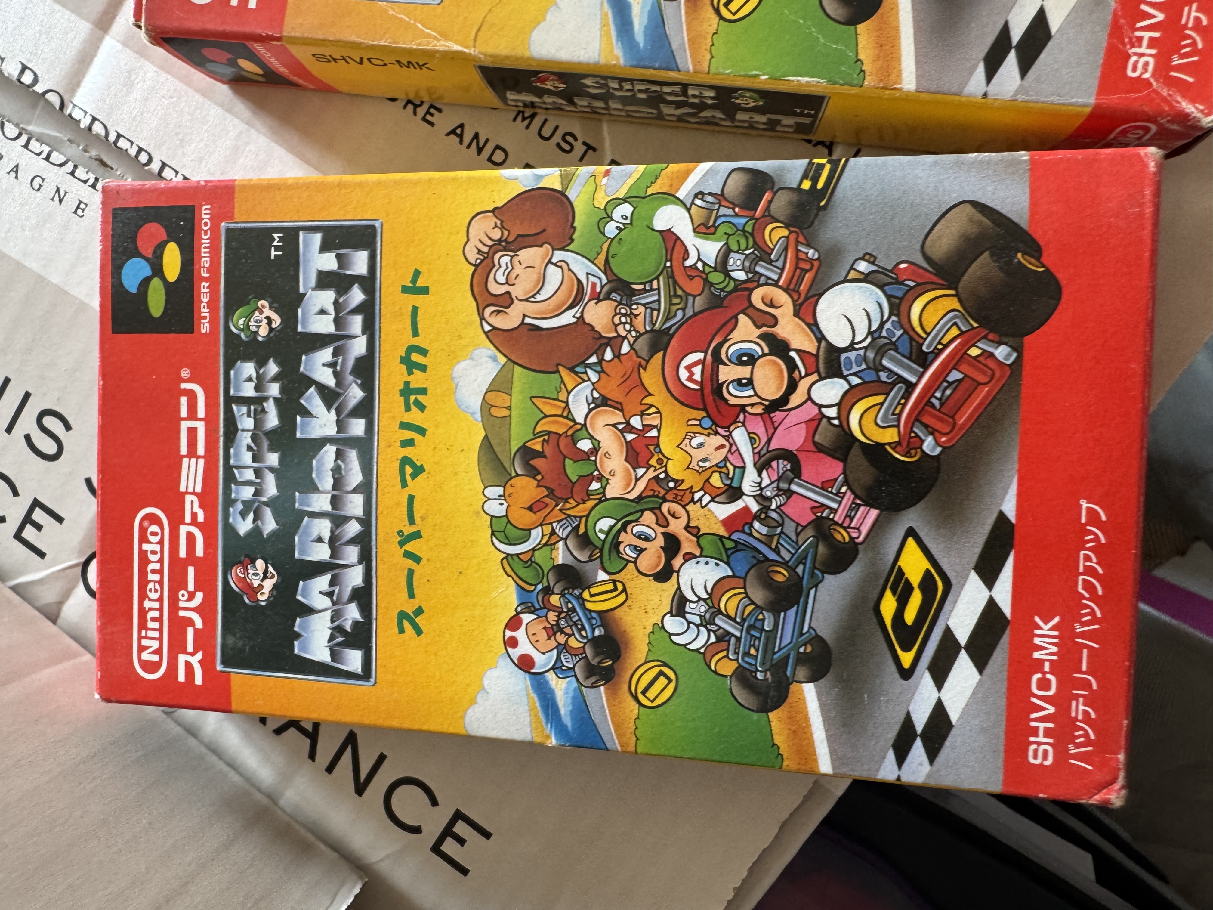 Super Mario Kart - Version Japonaise