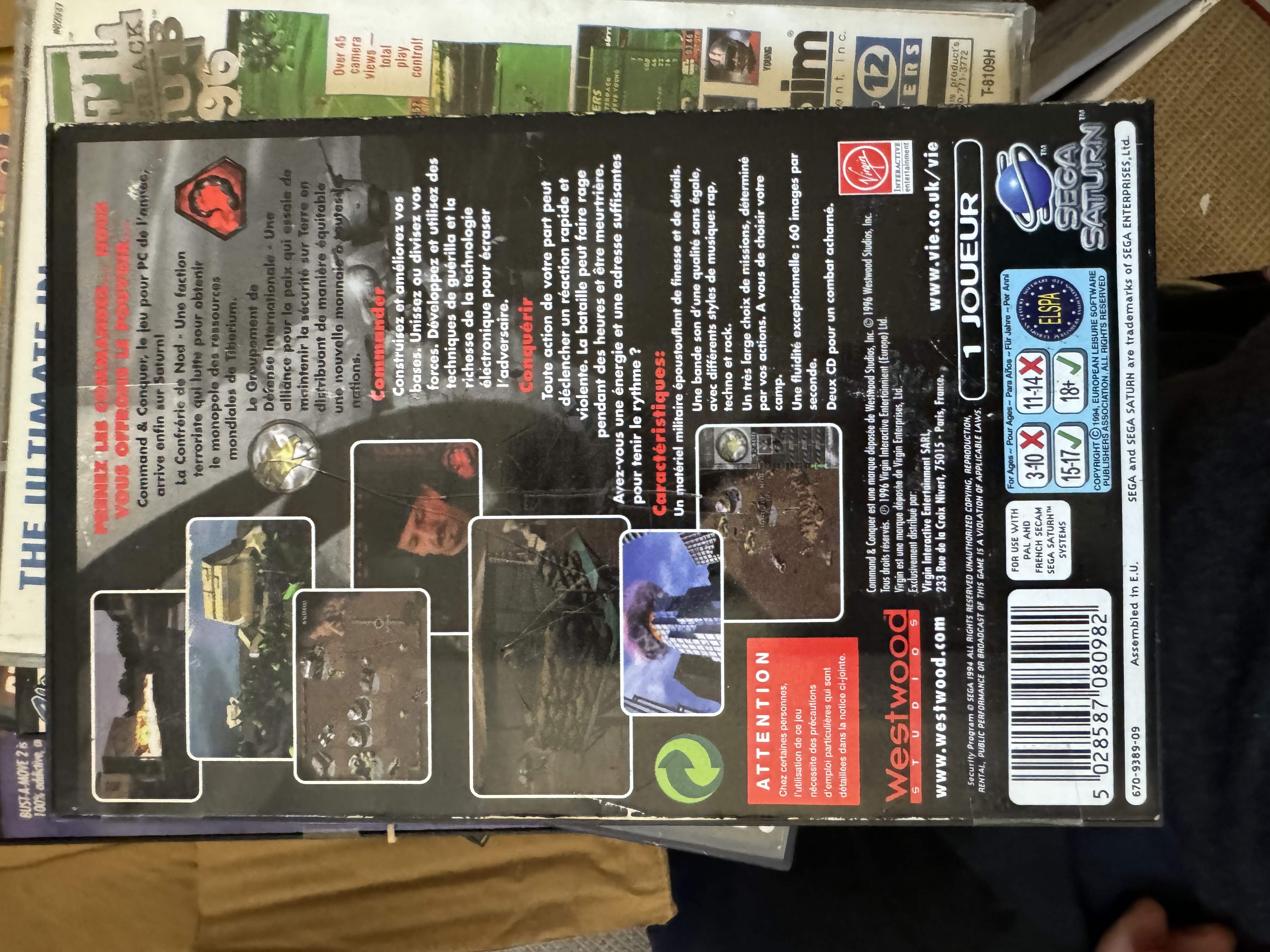 Command & Conquer Sega Saturn