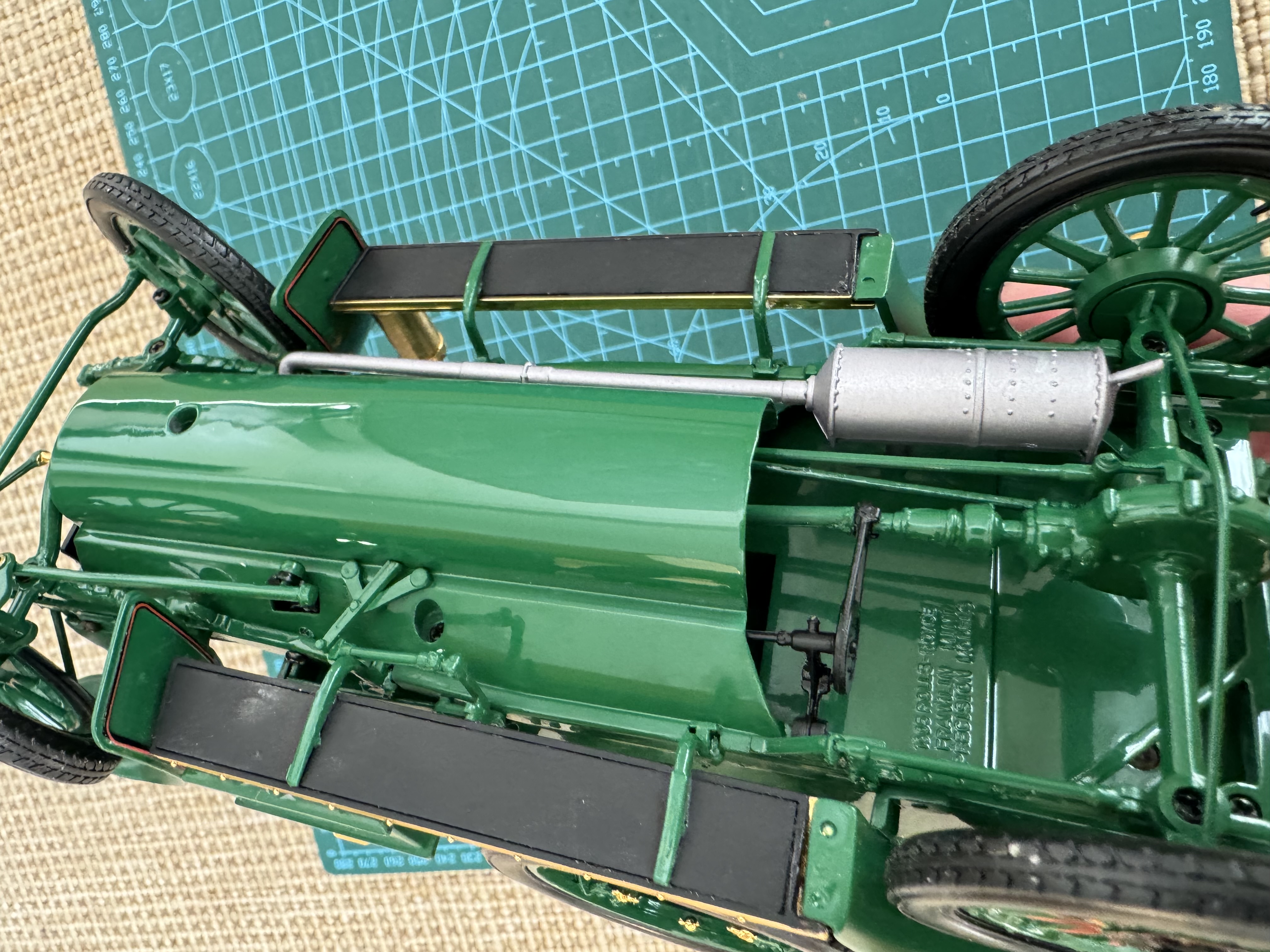 voiture Franklin ROLLS-ROYCE 10 HP POPULAIRE 1905 1/18 Médaille & Franklin