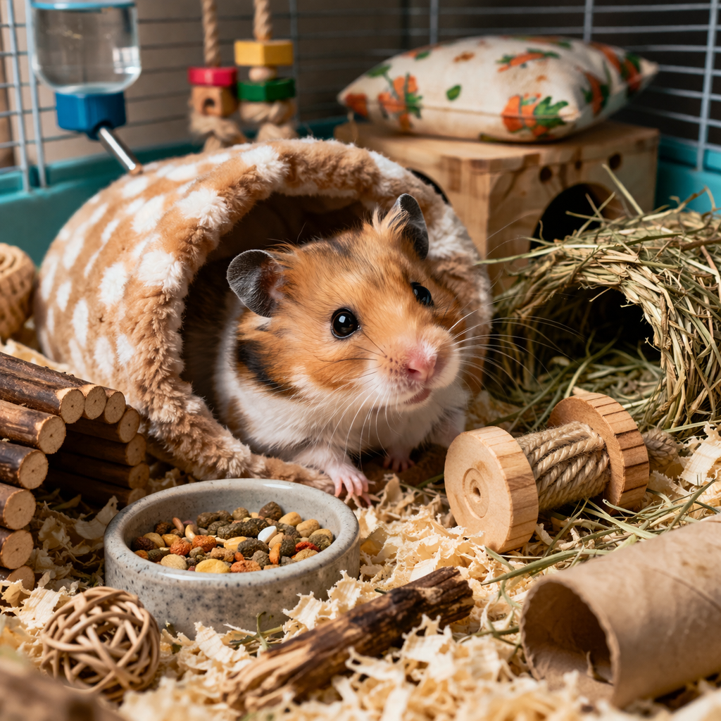 Pet Sitting de Roedores. Estancia mínima de 24 horas