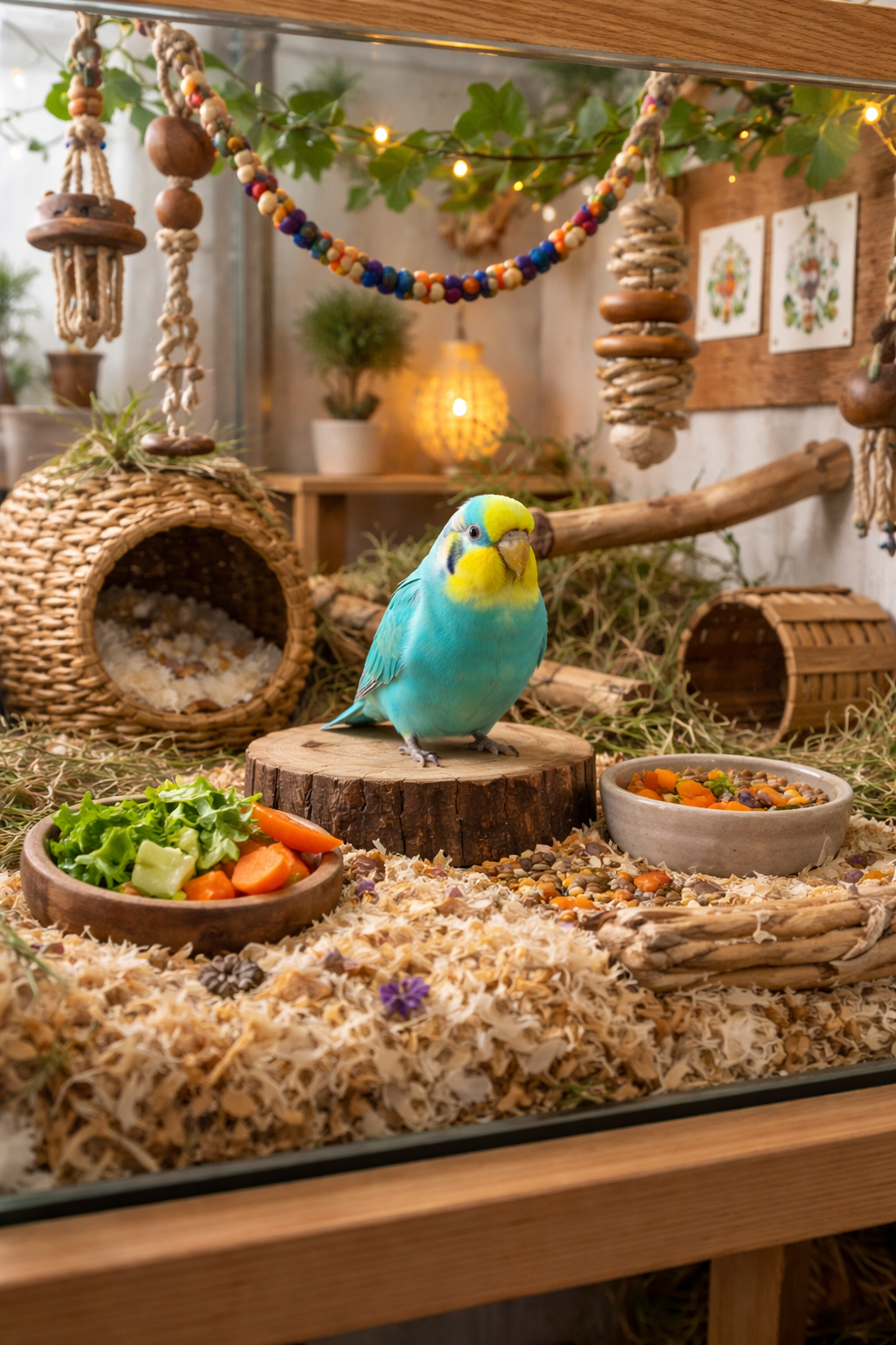 Pet Sitting de Aves. Estancia mínima de 24 horas