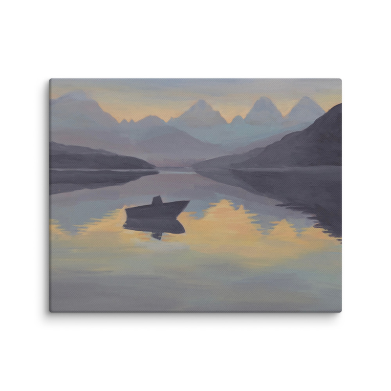 Lake McDonald Canvas Print