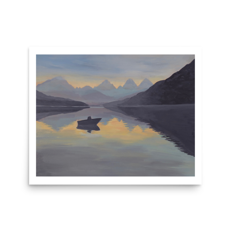 Lake McDonald Print on Poster