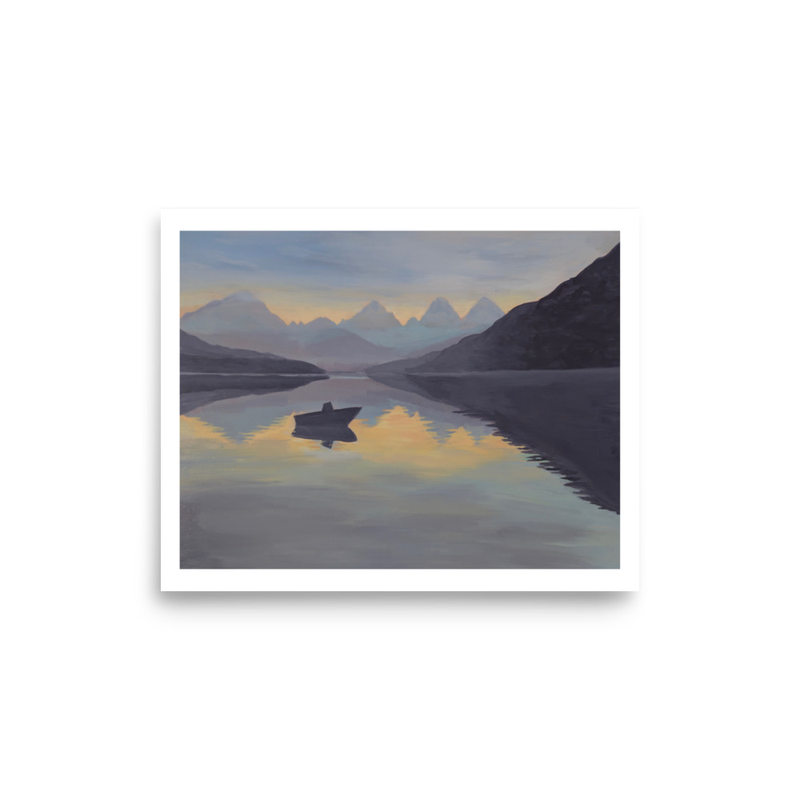 Lake McDonald Print on Poster